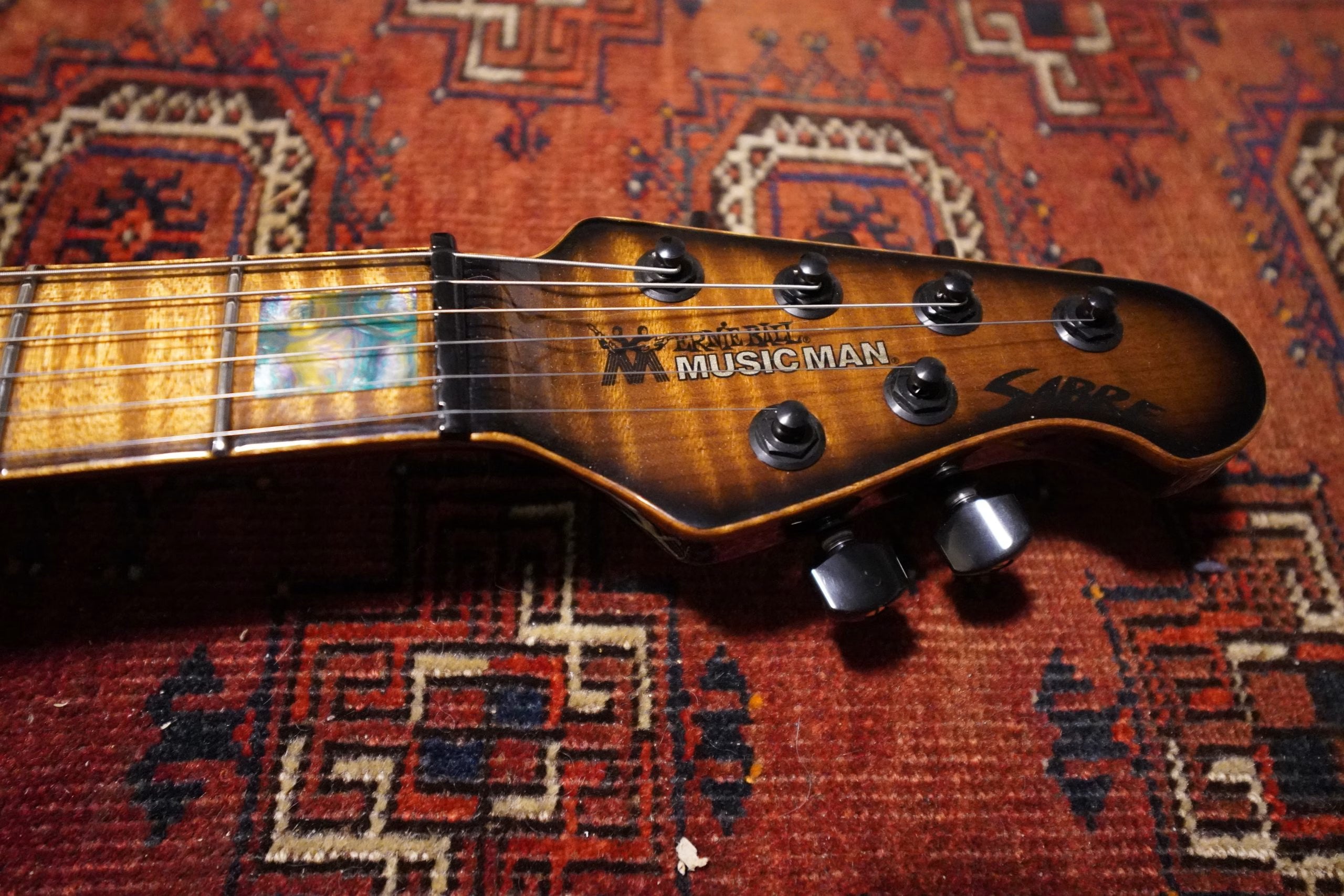 SOLD - Ernie Ball Music Man Ball Family Reserve Sabre HT Duello 2023