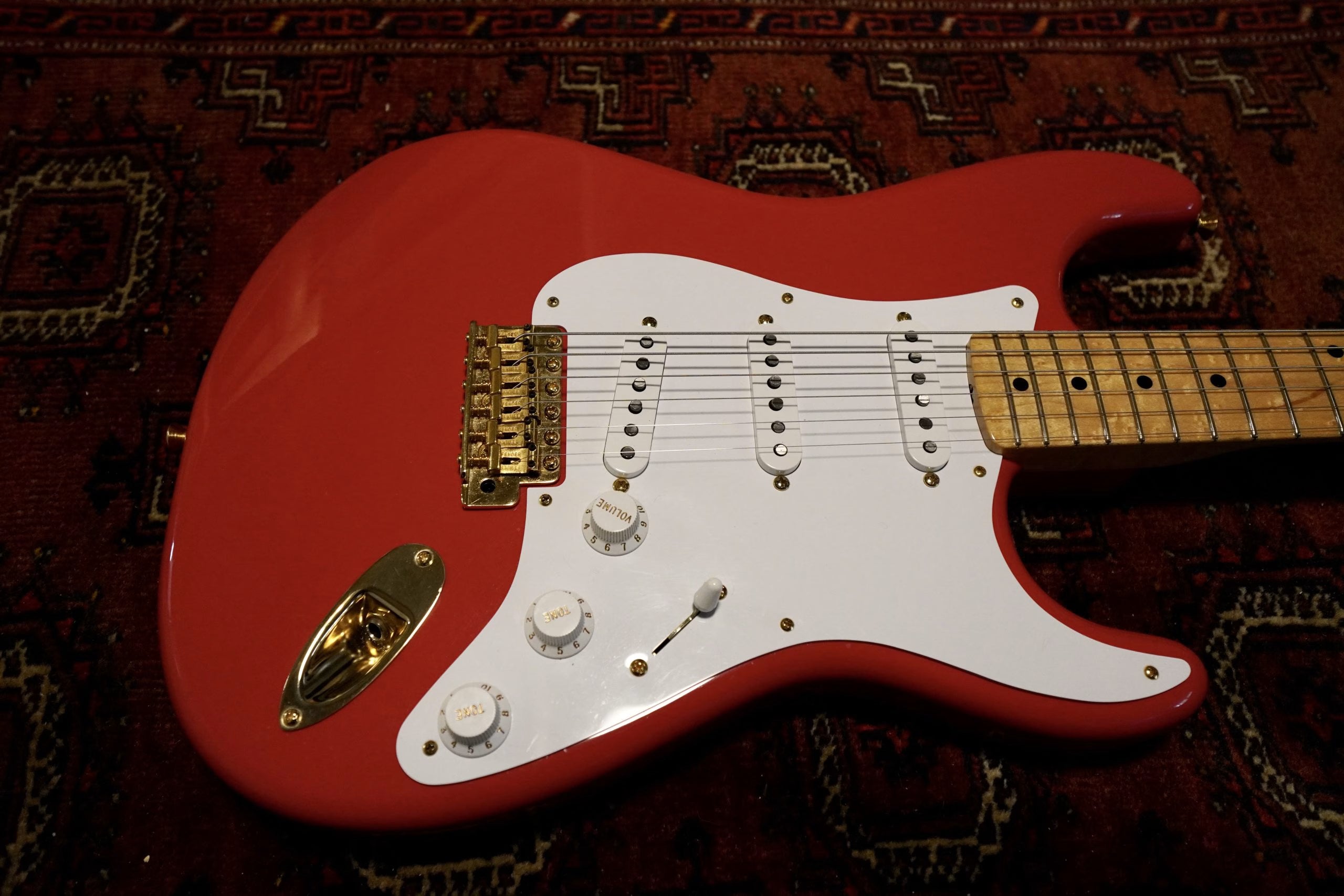 SOLD - 2018 Fender Custom Shop '56 NOS Stratocaster Fiesta Red