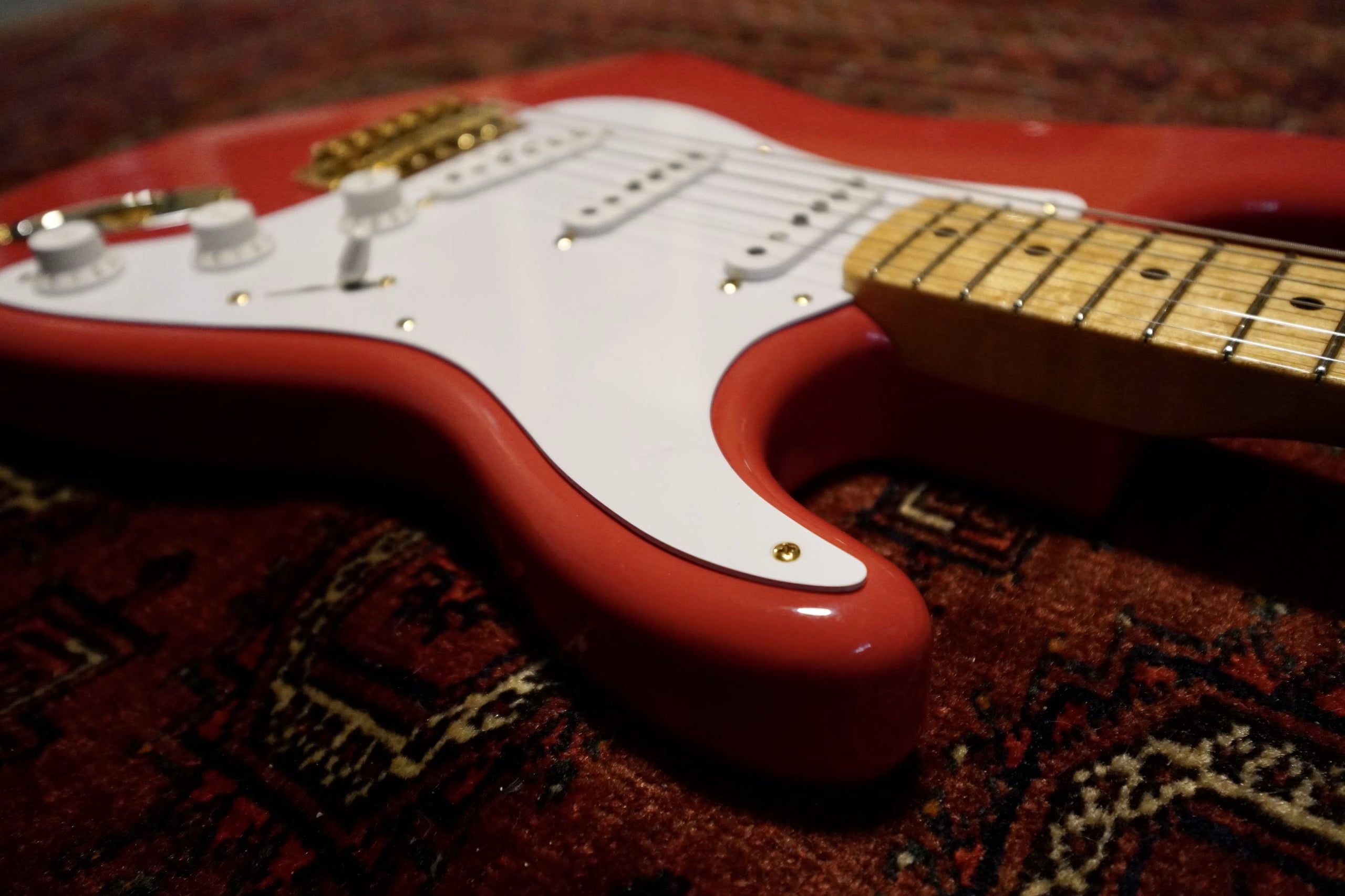 SOLD - 2018 Fender Custom Shop '56 NOS Stratocaster Fiesta Red
