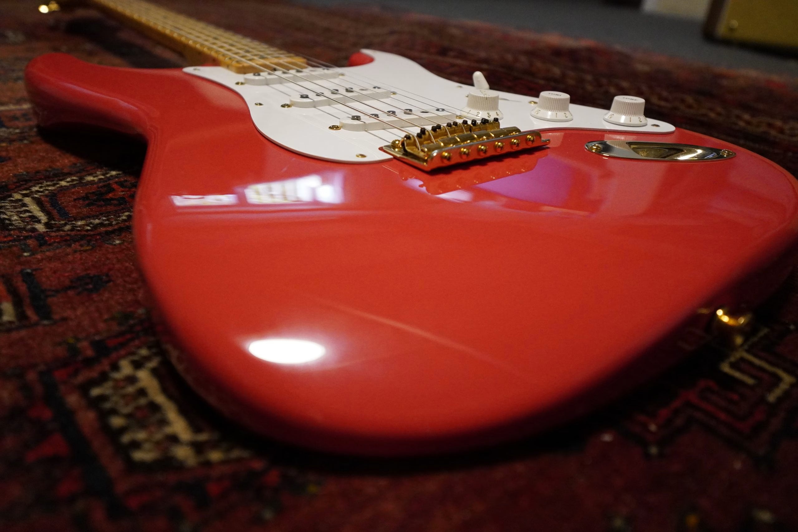 SOLD - 2018 Fender Custom Shop '56 NOS Stratocaster Fiesta Red