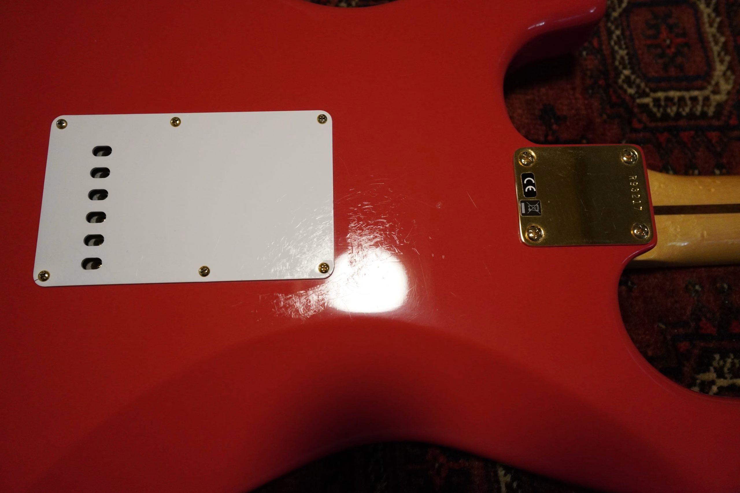 SOLD - 2018 Fender Custom Shop '56 NOS Stratocaster Fiesta Red