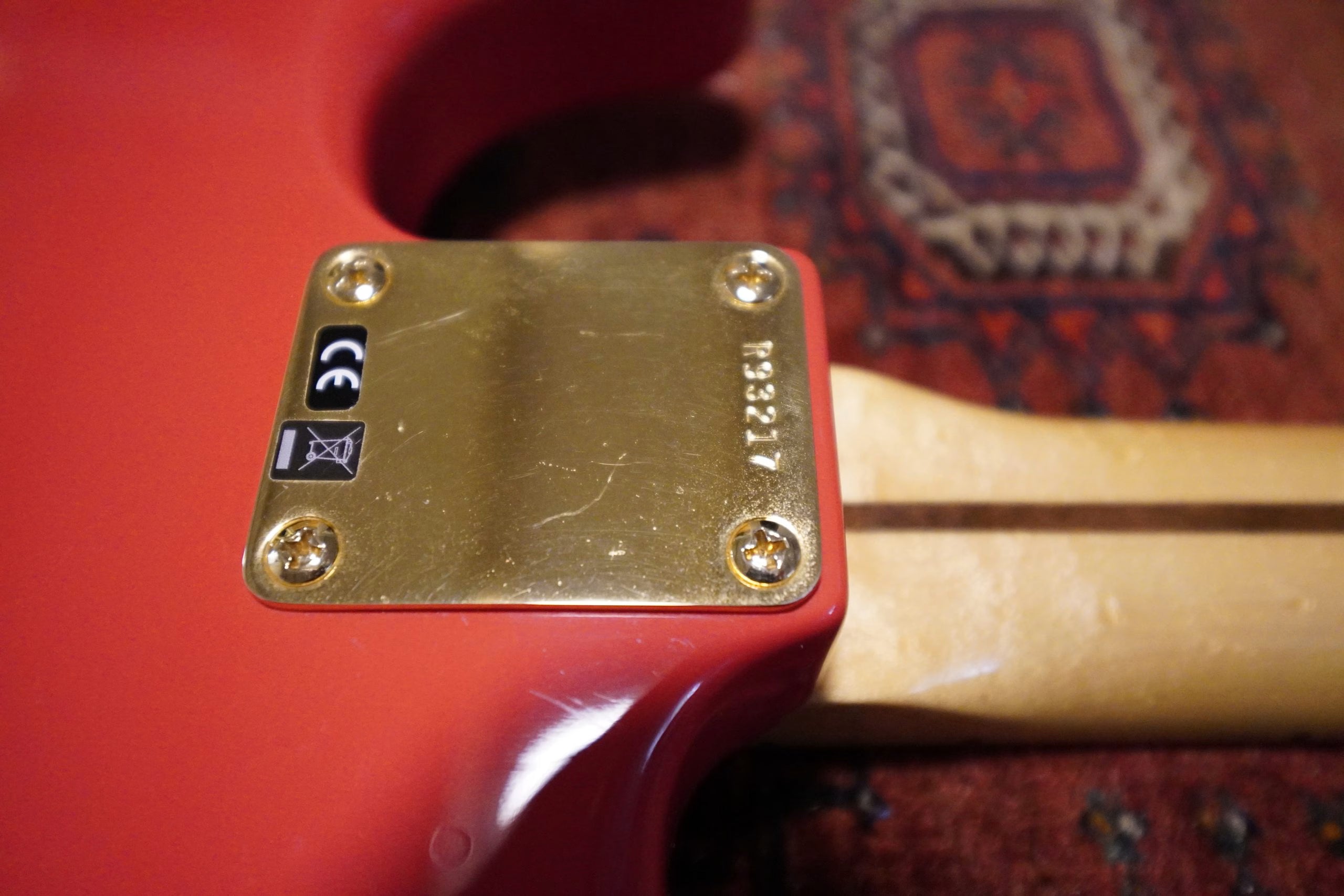 SOLD - 2018 Fender Custom Shop '56 NOS Stratocaster Fiesta Red