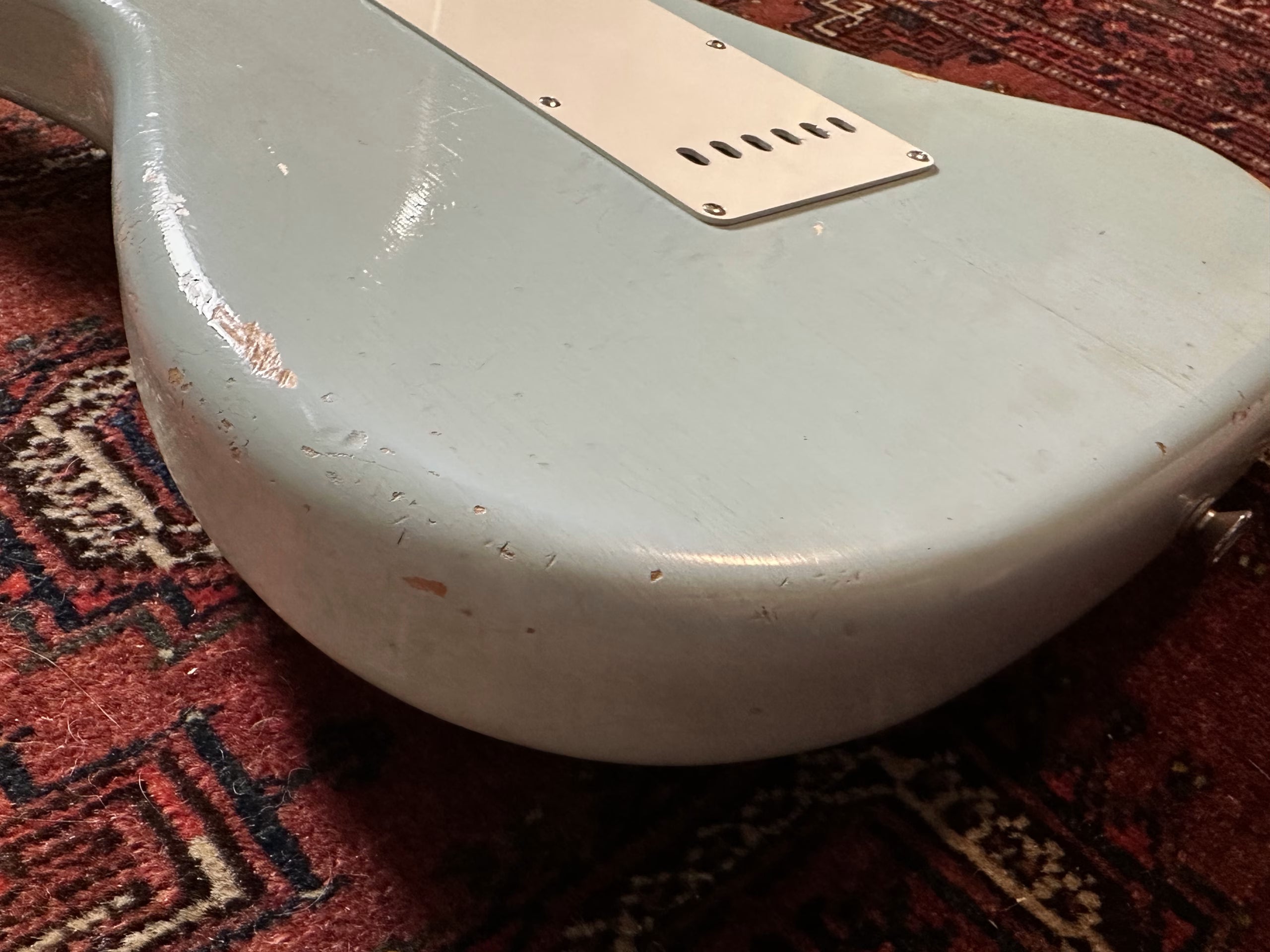 Fender Custom Shop '60 Relic Stratocaster 2012 Sonic Blue with matching headstock