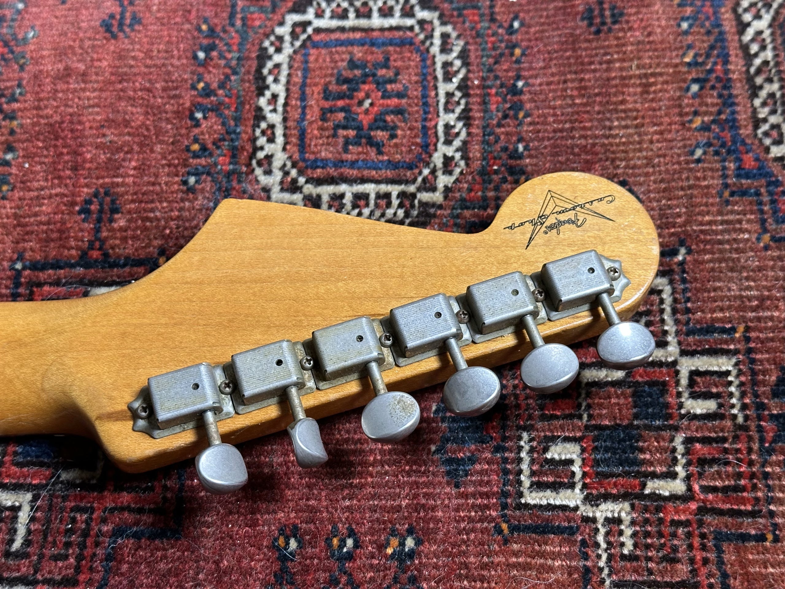 Fender Custom Shop '60 Relic Stratocaster 2012 Sonic Blue with matching headstock