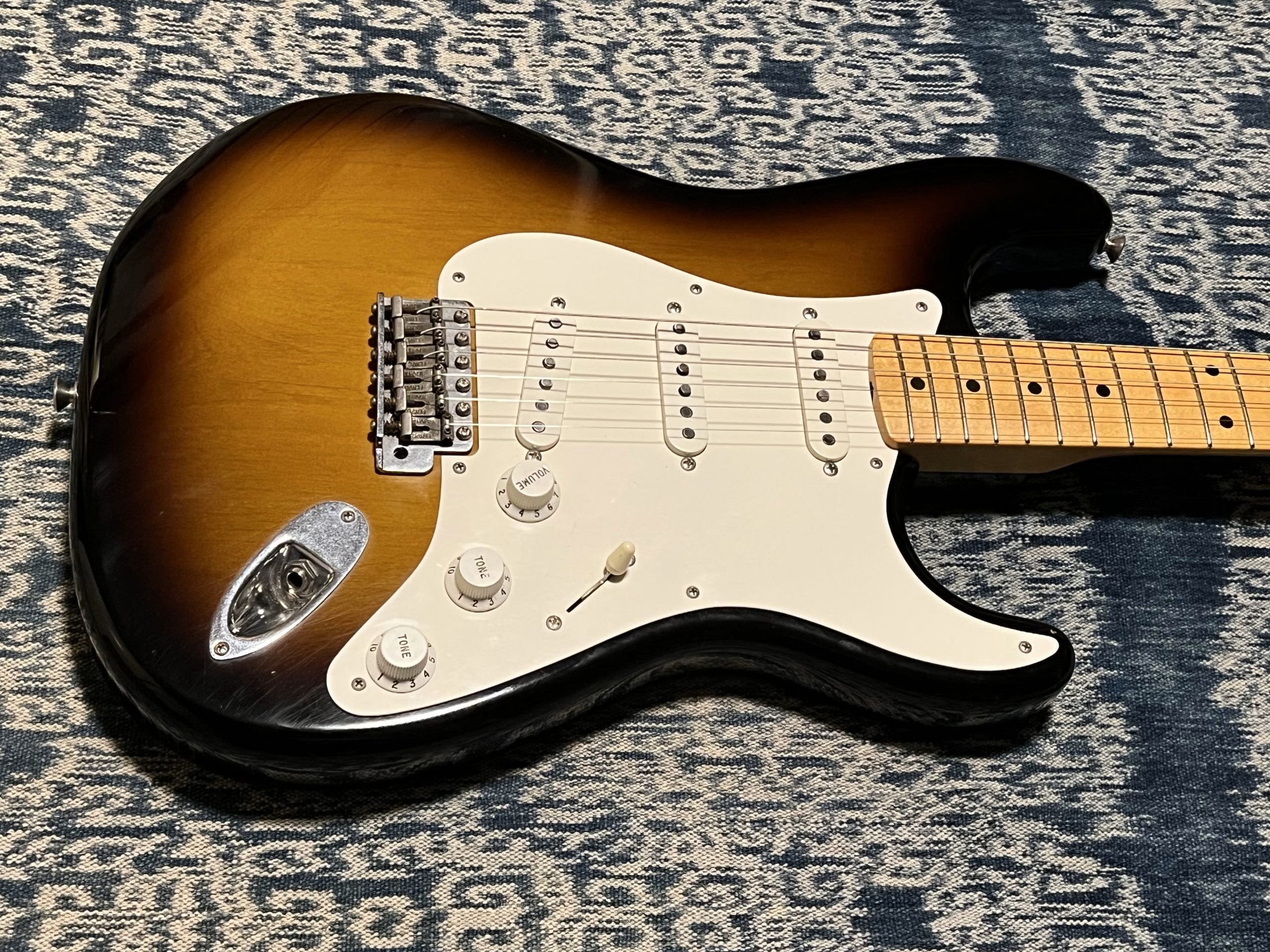 SOLD - 2007 Fender Custom Shop 57 Masterbuilt Stratocaster 50th anniversary by Dennis Galuszka Sunburst