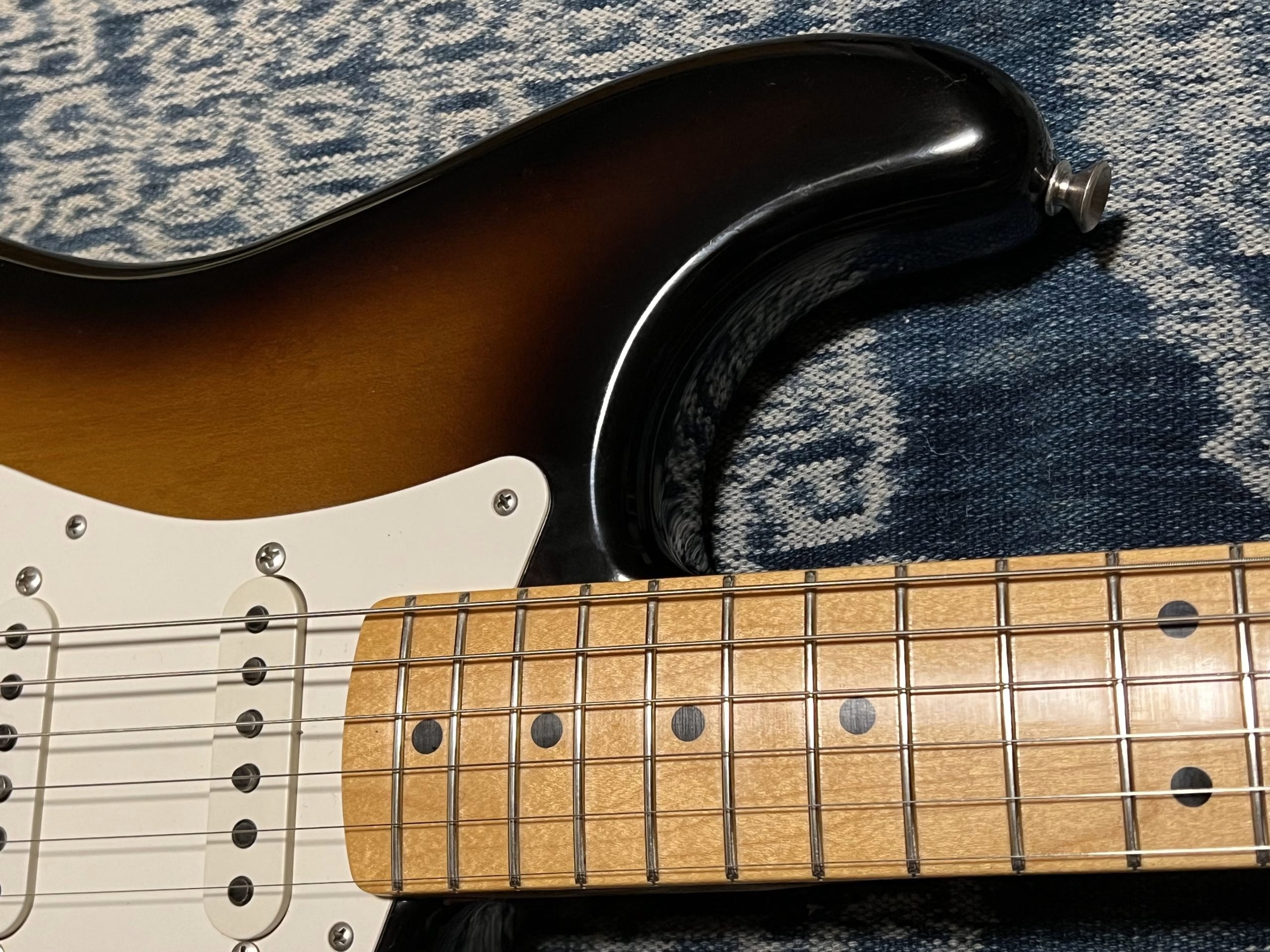 SOLD - 2007 Fender Custom Shop 57 Masterbuilt Stratocaster 50th anniversary by Dennis Galuszka Sunburst