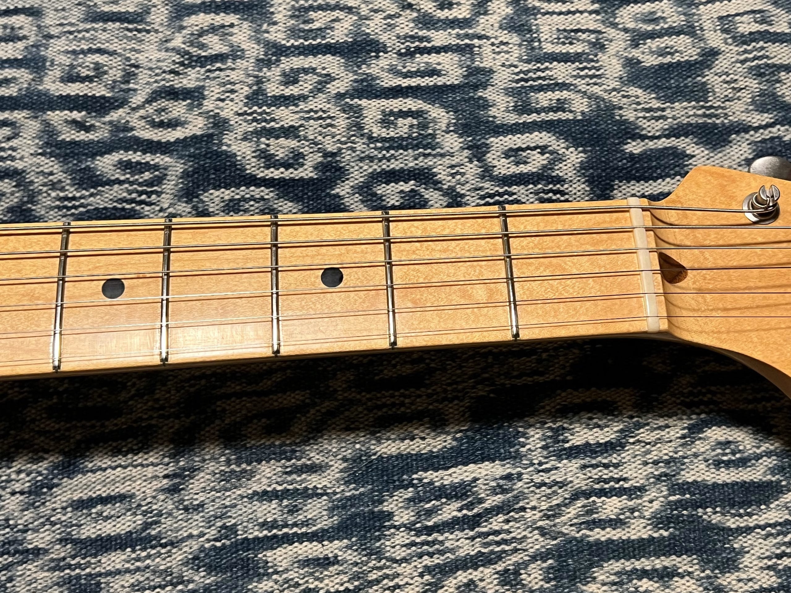 SOLD - 2007 Fender Custom Shop 57 Masterbuilt Stratocaster 50th anniversary by Dennis Galuszka Sunburst