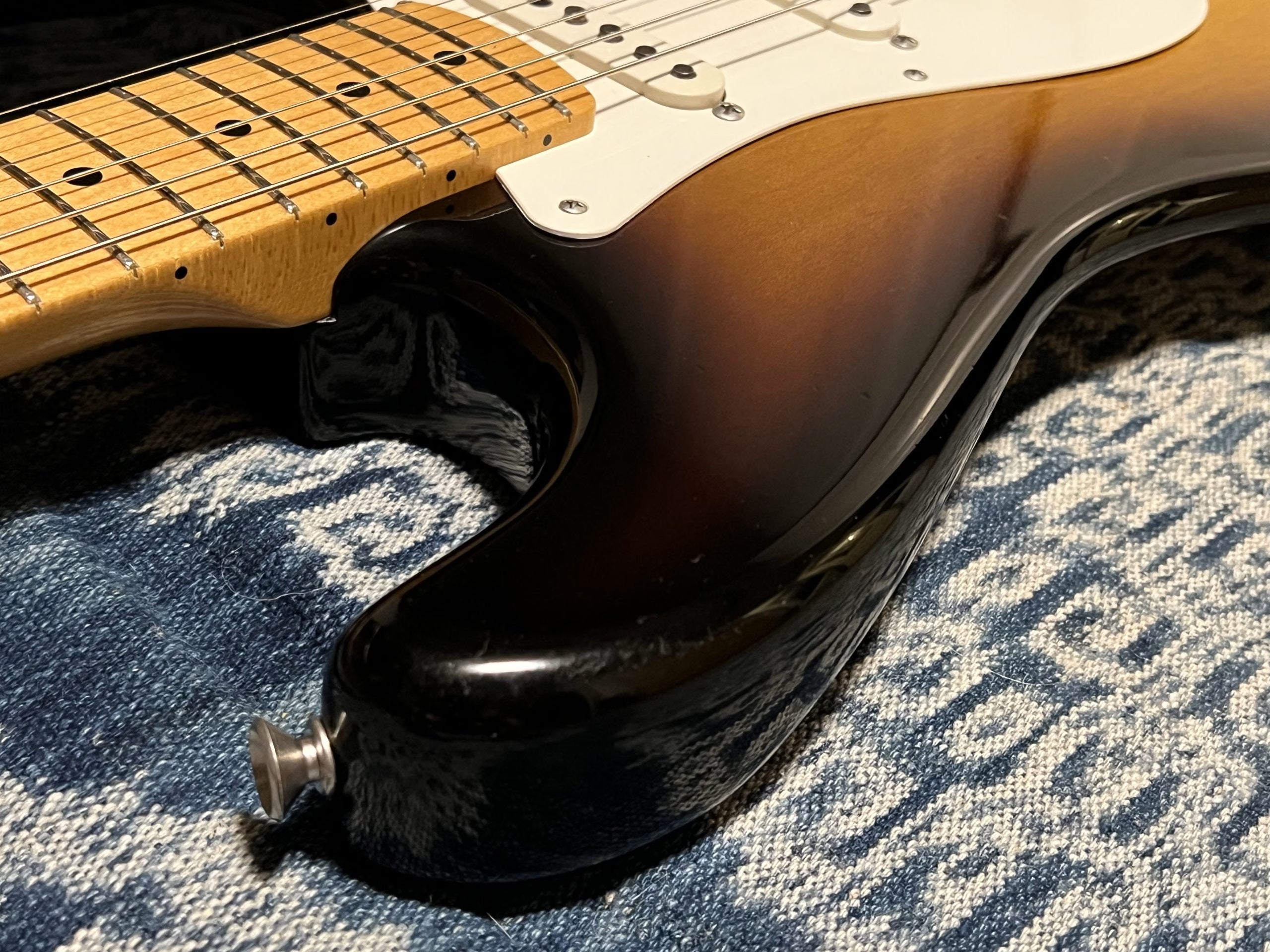 SOLD - 2007 Fender Custom Shop 57 Masterbuilt Stratocaster 50th anniversary by Dennis Galuszka Sunburst
