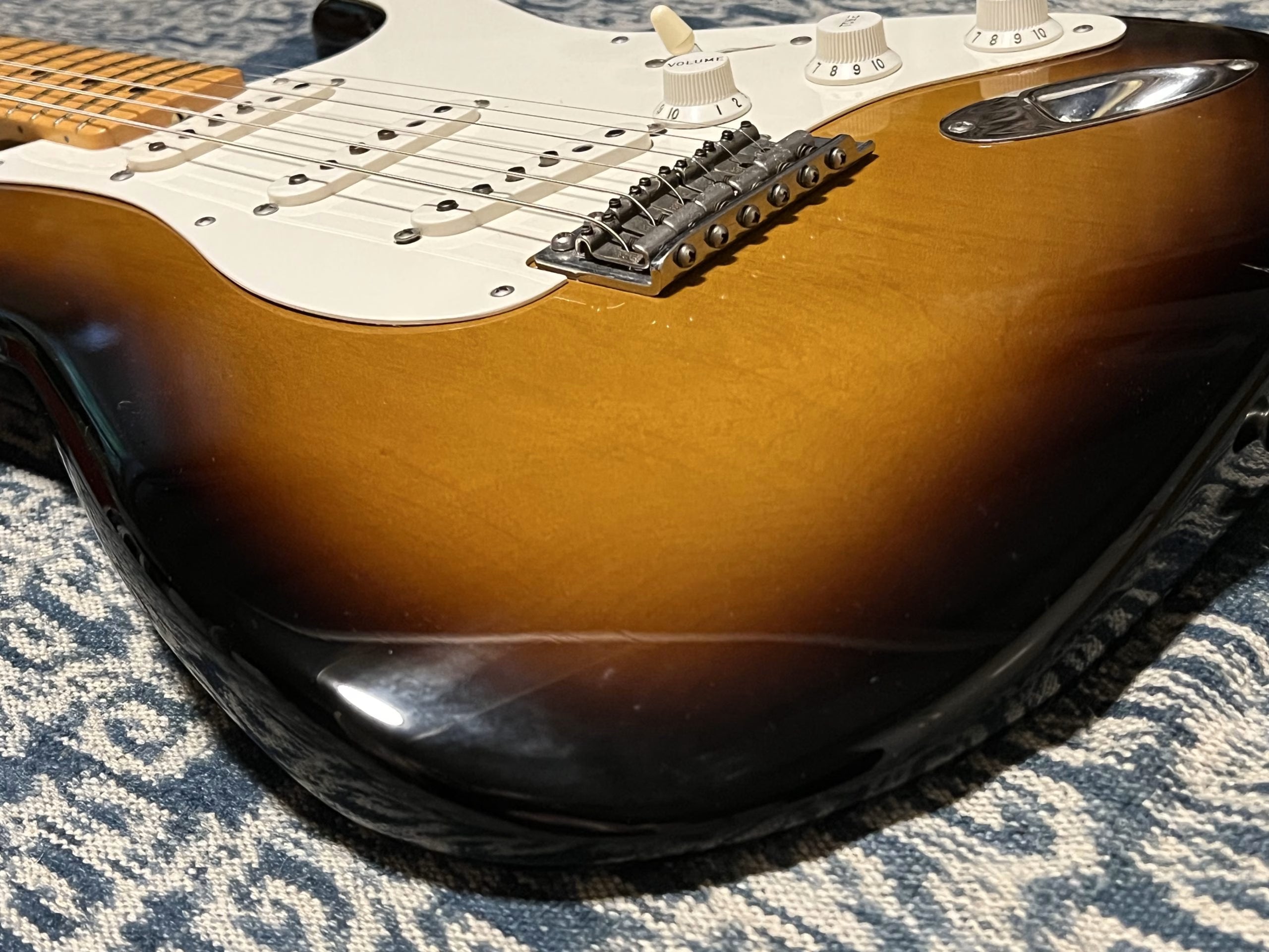 SOLD - 2007 Fender Custom Shop 57 Masterbuilt Stratocaster 50th anniversary by Dennis Galuszka Sunburst