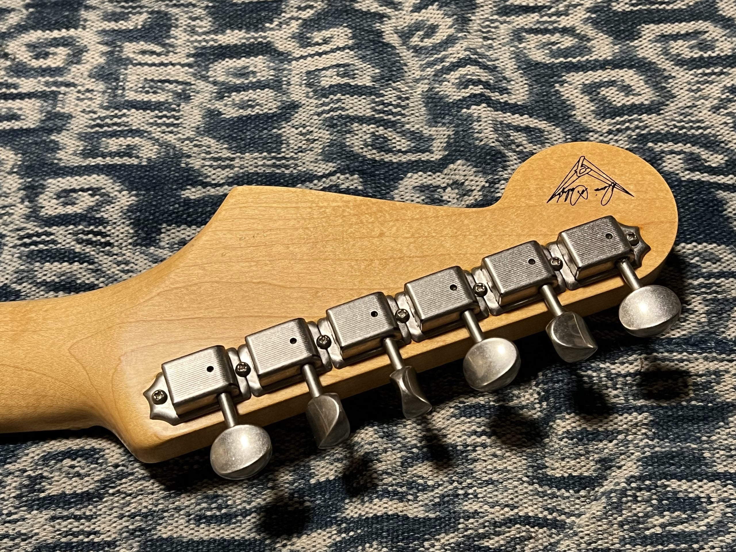 SOLD - 2007 Fender Custom Shop 57 Masterbuilt Stratocaster 50th anniversary by Dennis Galuszka Sunburst