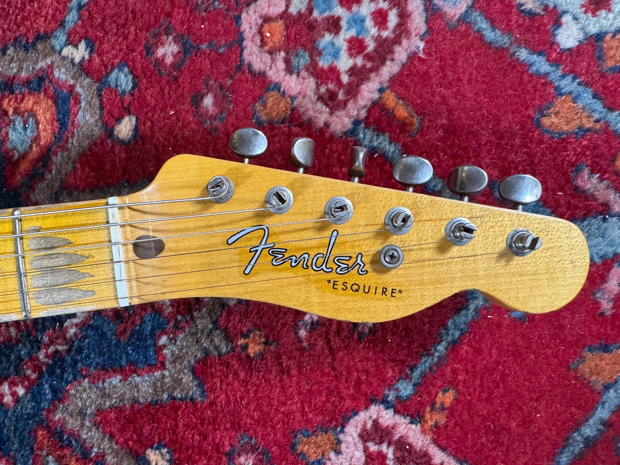 Fender Custom Shop ’55 Double Esquire LTD Relic 2015 Aged Sparkle Blue