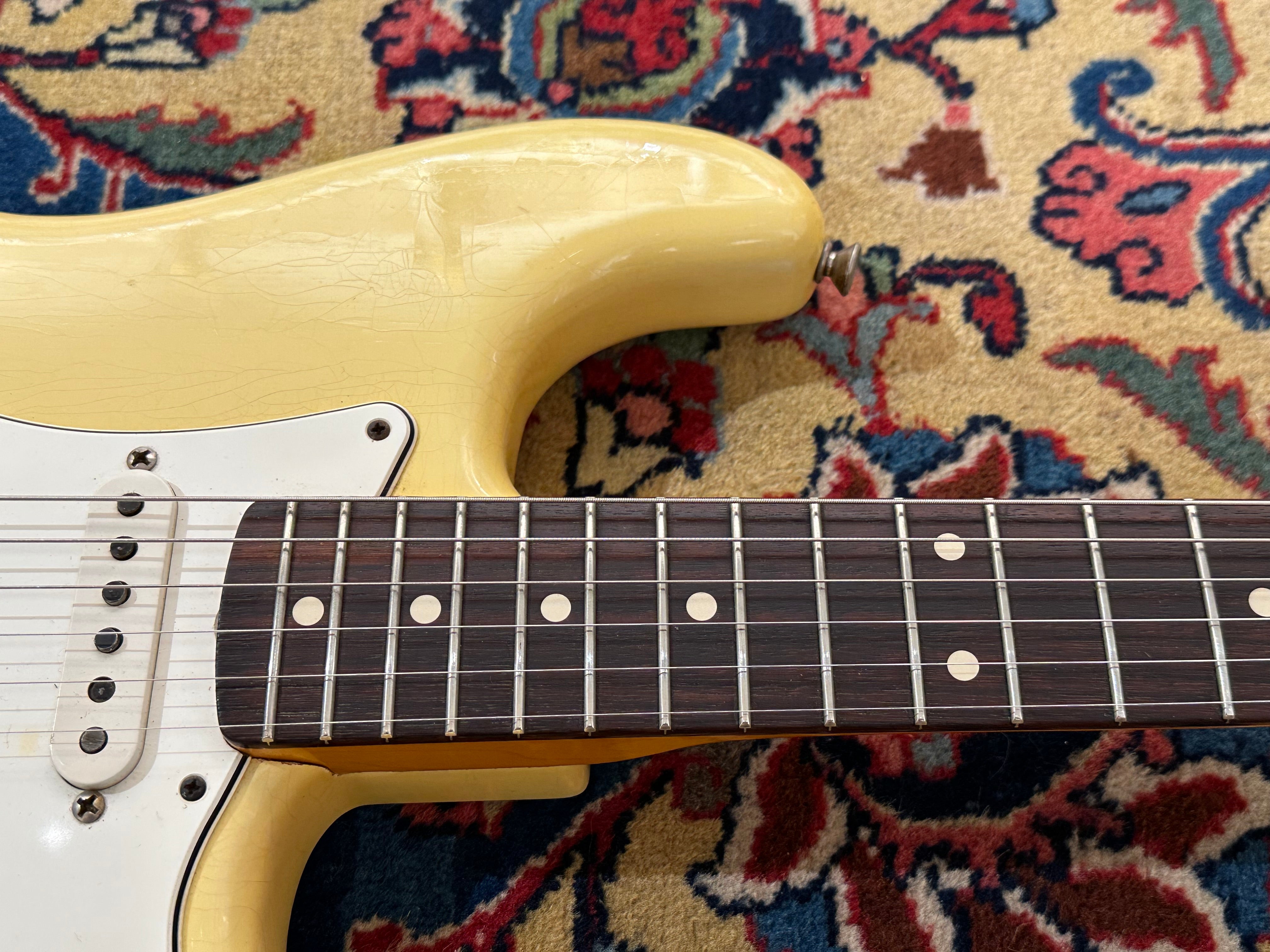 Fender Custom Shop '60 Duo Tone LTD Relic Abigail Ybarra Pickups Stratocaster 2012 Vintage White