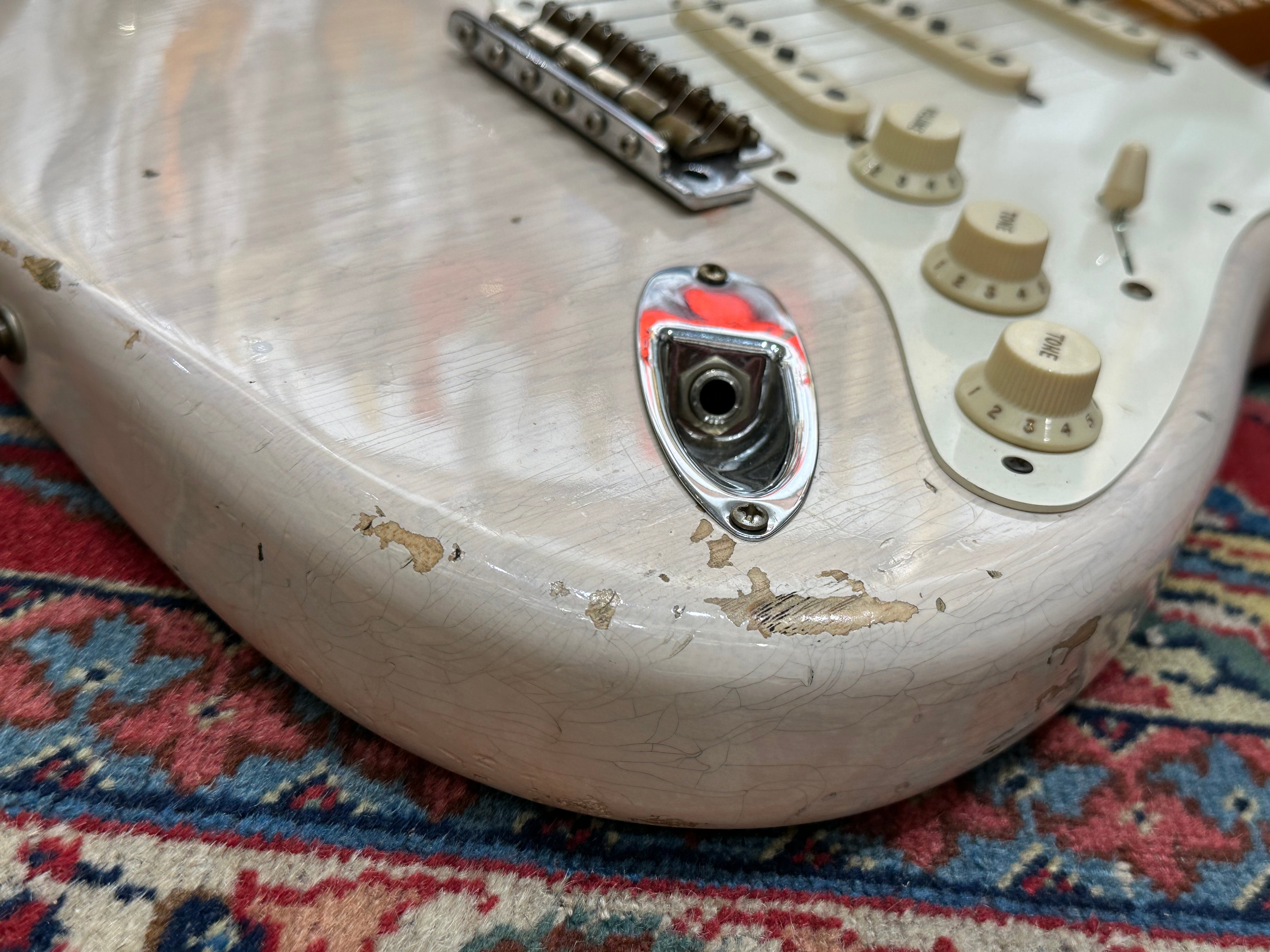 Fender Custom Shop '57 Relic Stratocaster 2022 Aged White Blonde