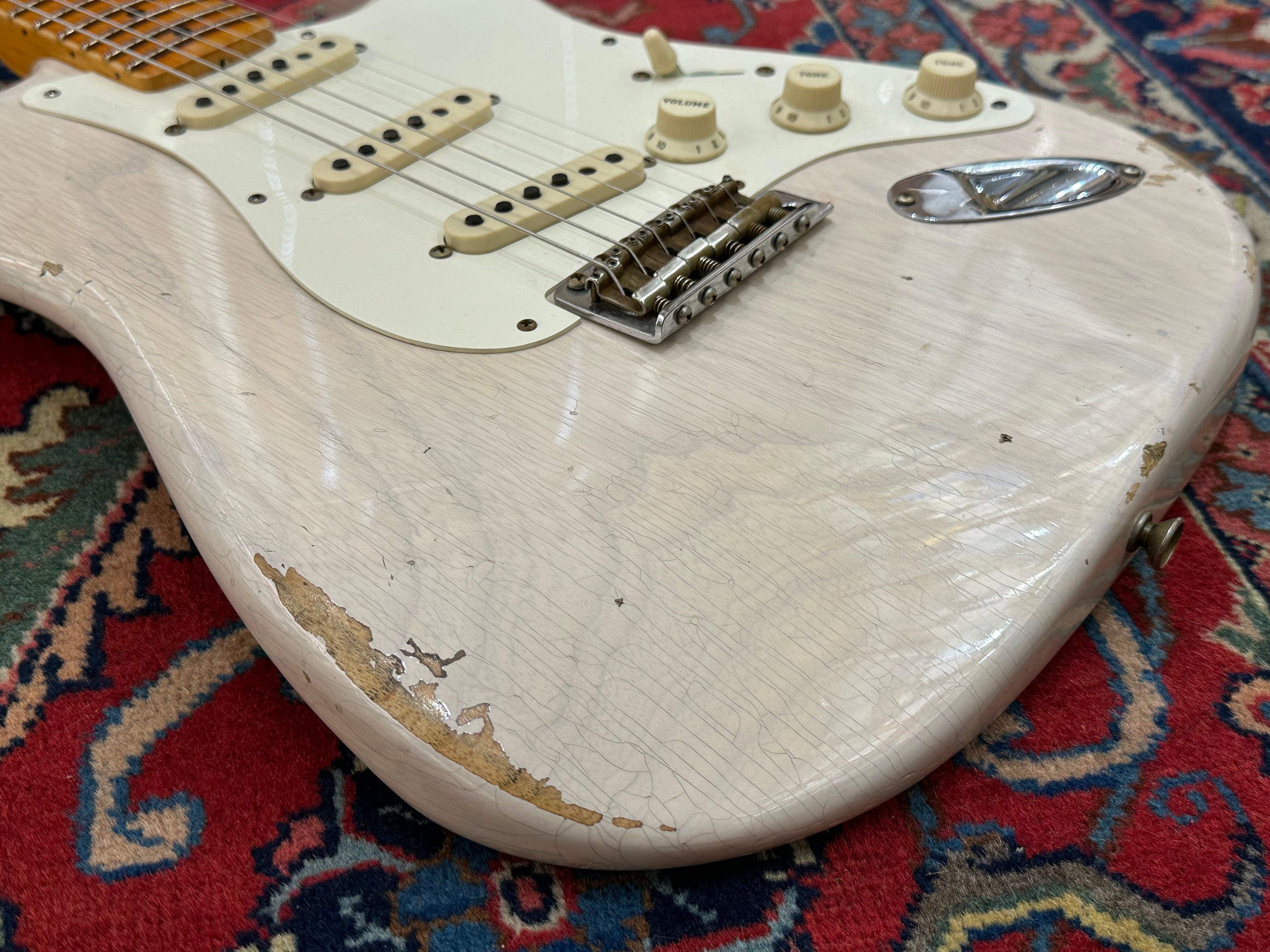 Fender Custom Shop '57 Relic Stratocaster 2022 Aged White Blonde