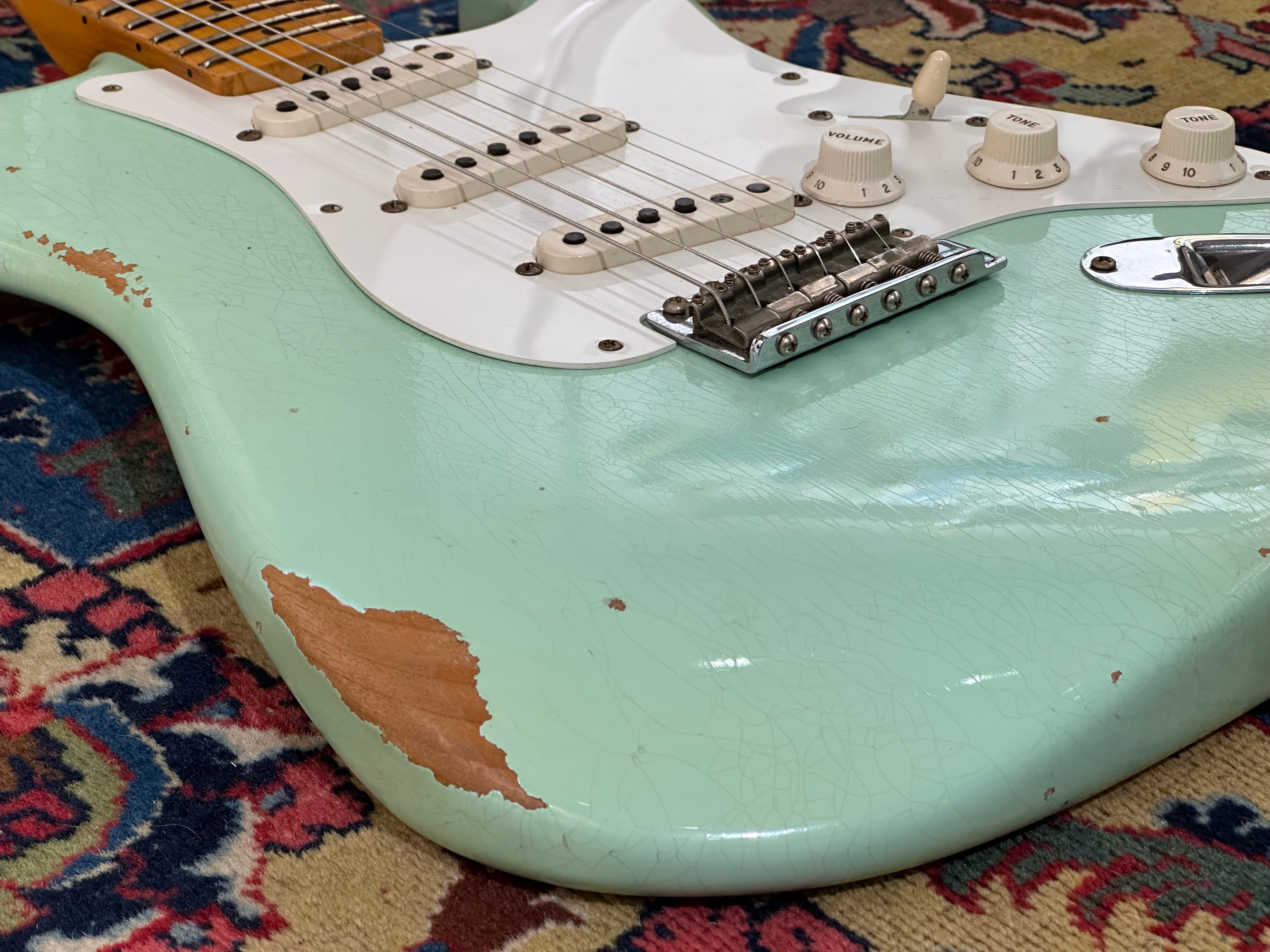 Fender Custom Shop '58 Relic Stratocaster 2023 Surf Green