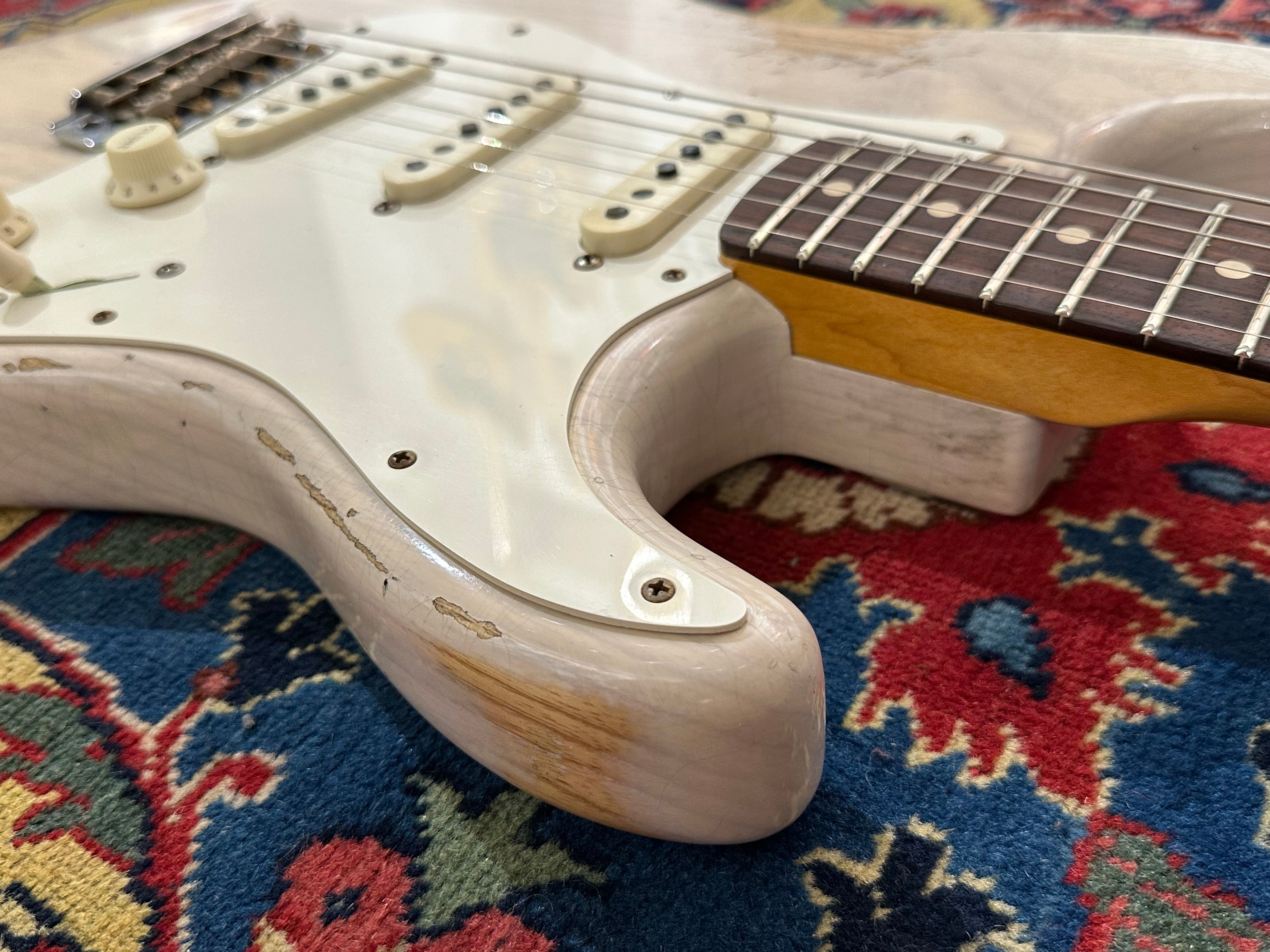 Fender Custom Shop '59 Heavy Relic Stratocaster 2022 Aged White Blonde
