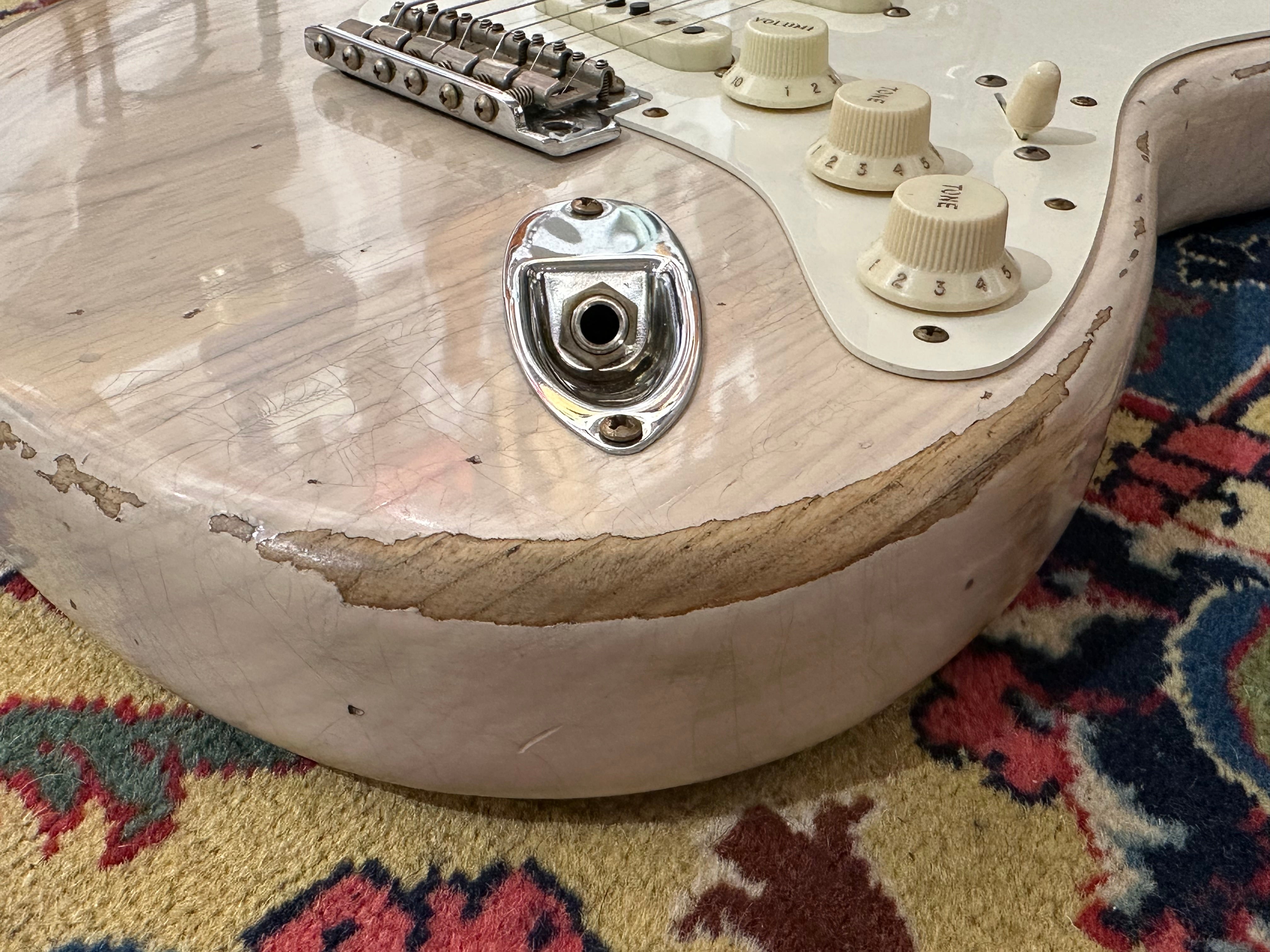 Fender Custom Shop '59 Heavy Relic Stratocaster 2022 Aged White Blonde