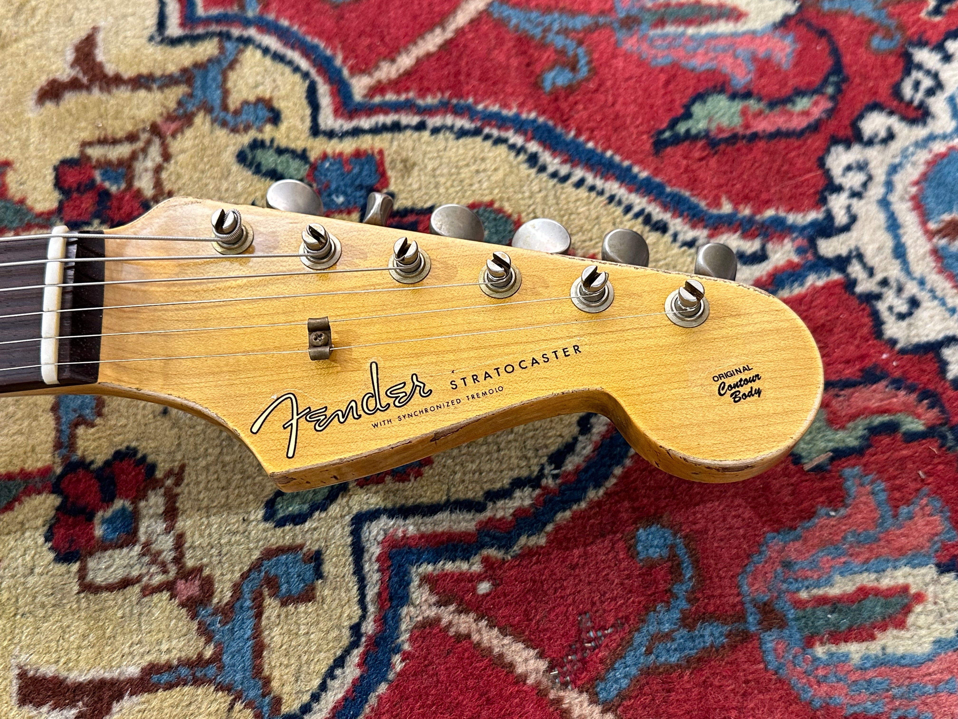 Fender Custom Shop '59 Heavy Relic Stratocaster 2022 Aged White Blonde
