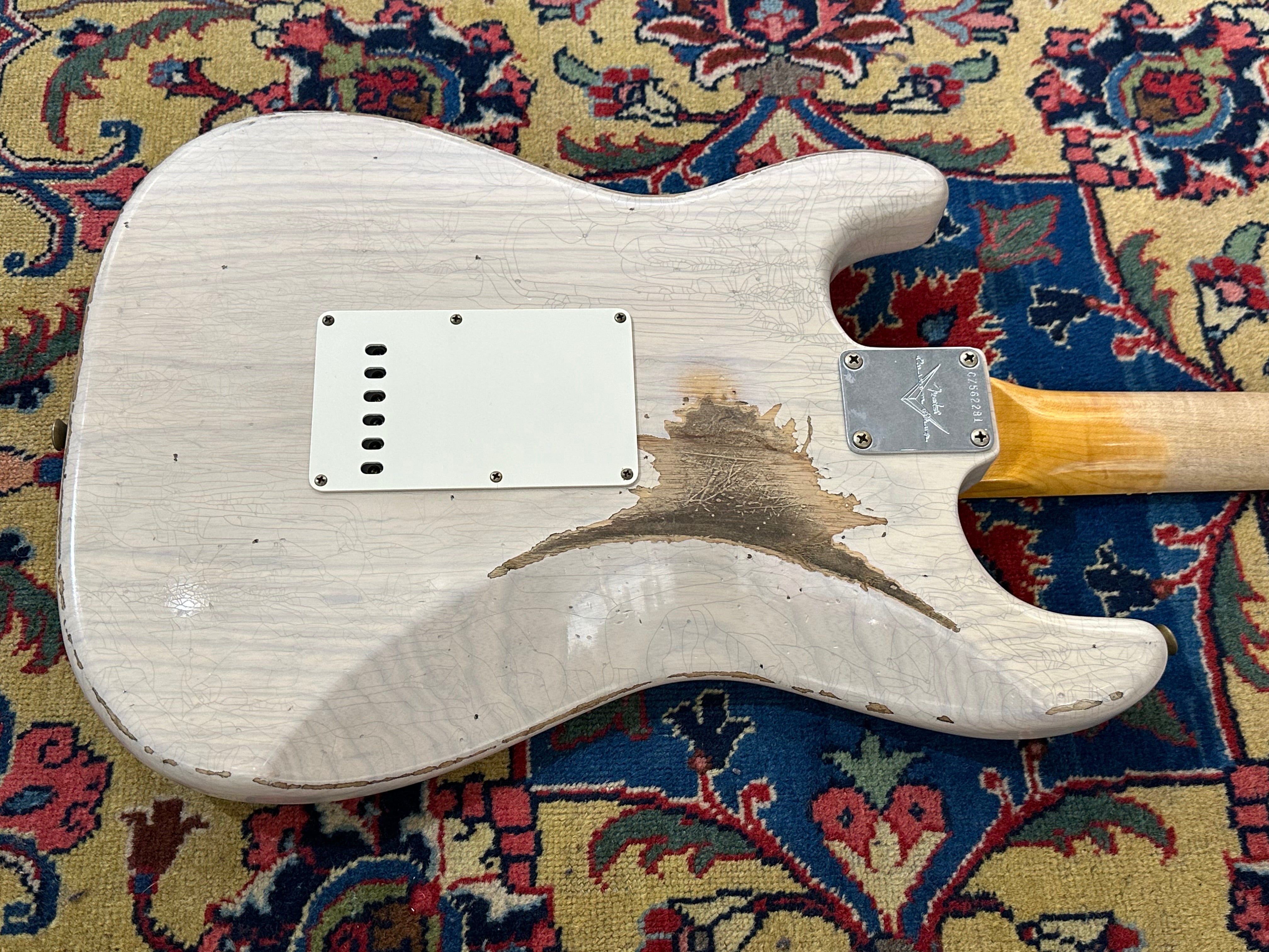Fender Custom Shop '59 Heavy Relic Stratocaster 2022 Aged White Blonde