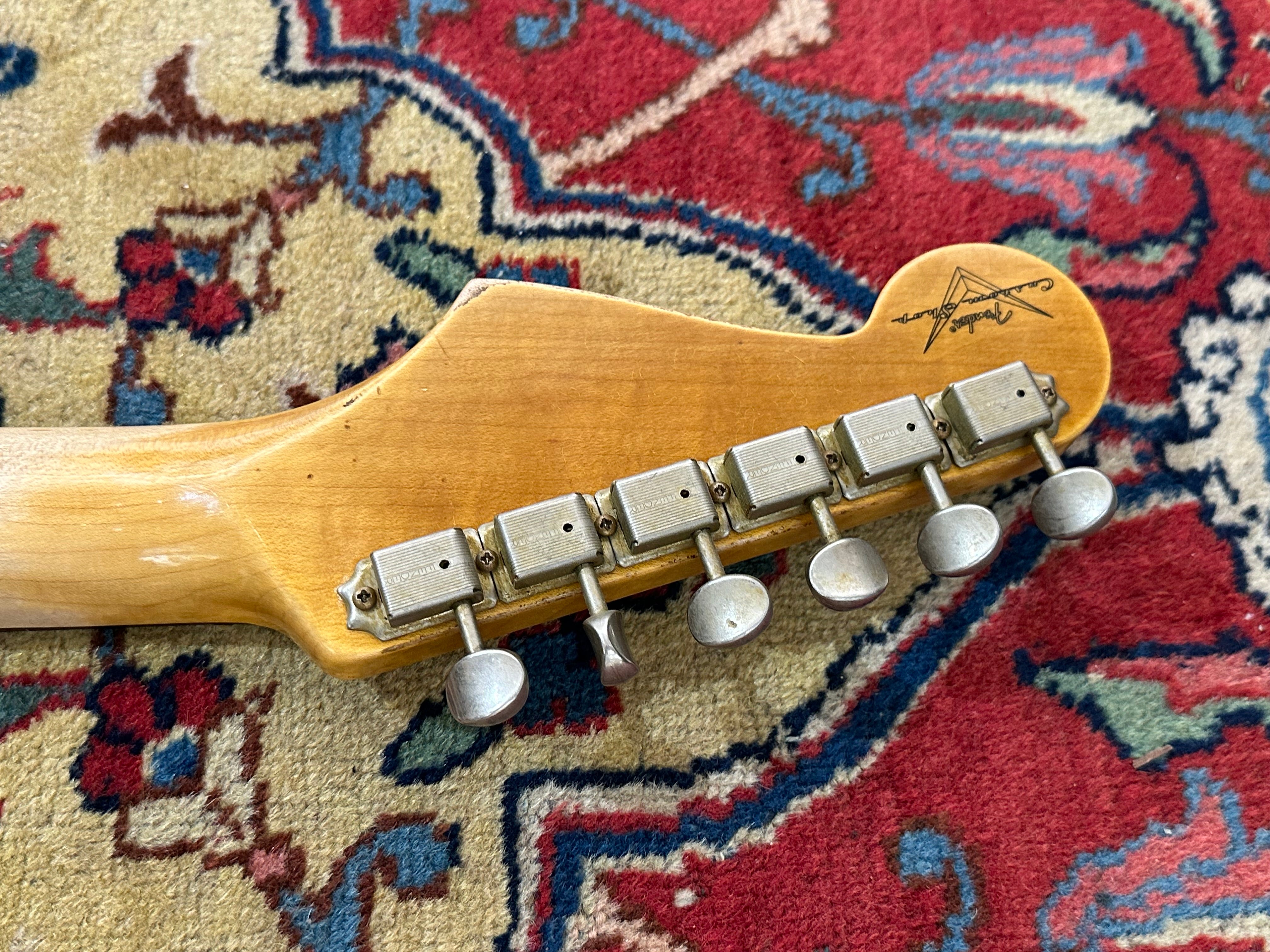 Fender Custom Shop '59 Heavy Relic Stratocaster 2022 Aged White Blonde
