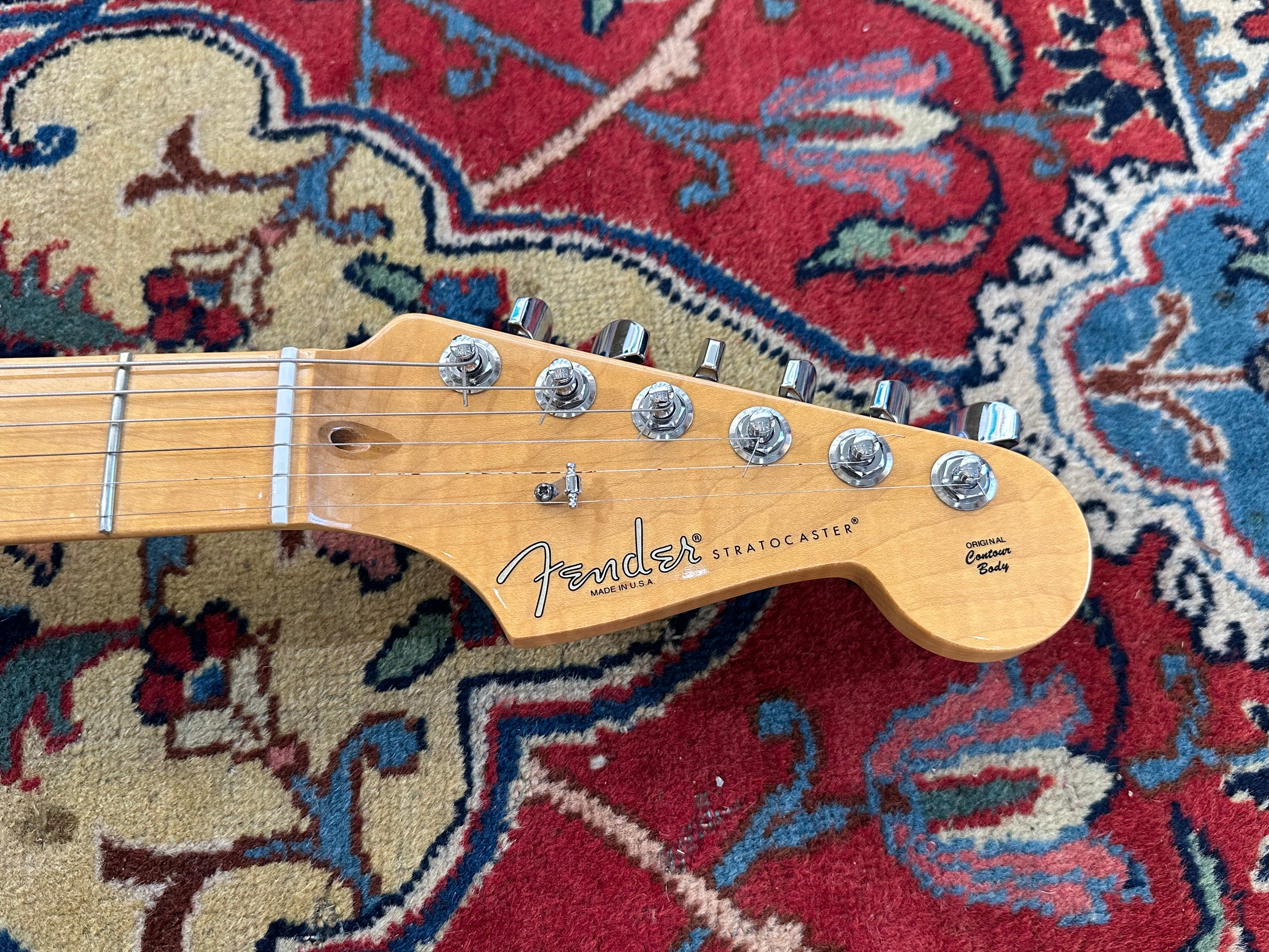 Fender American Select Stratocaster 2012 Dark Cherry Burst