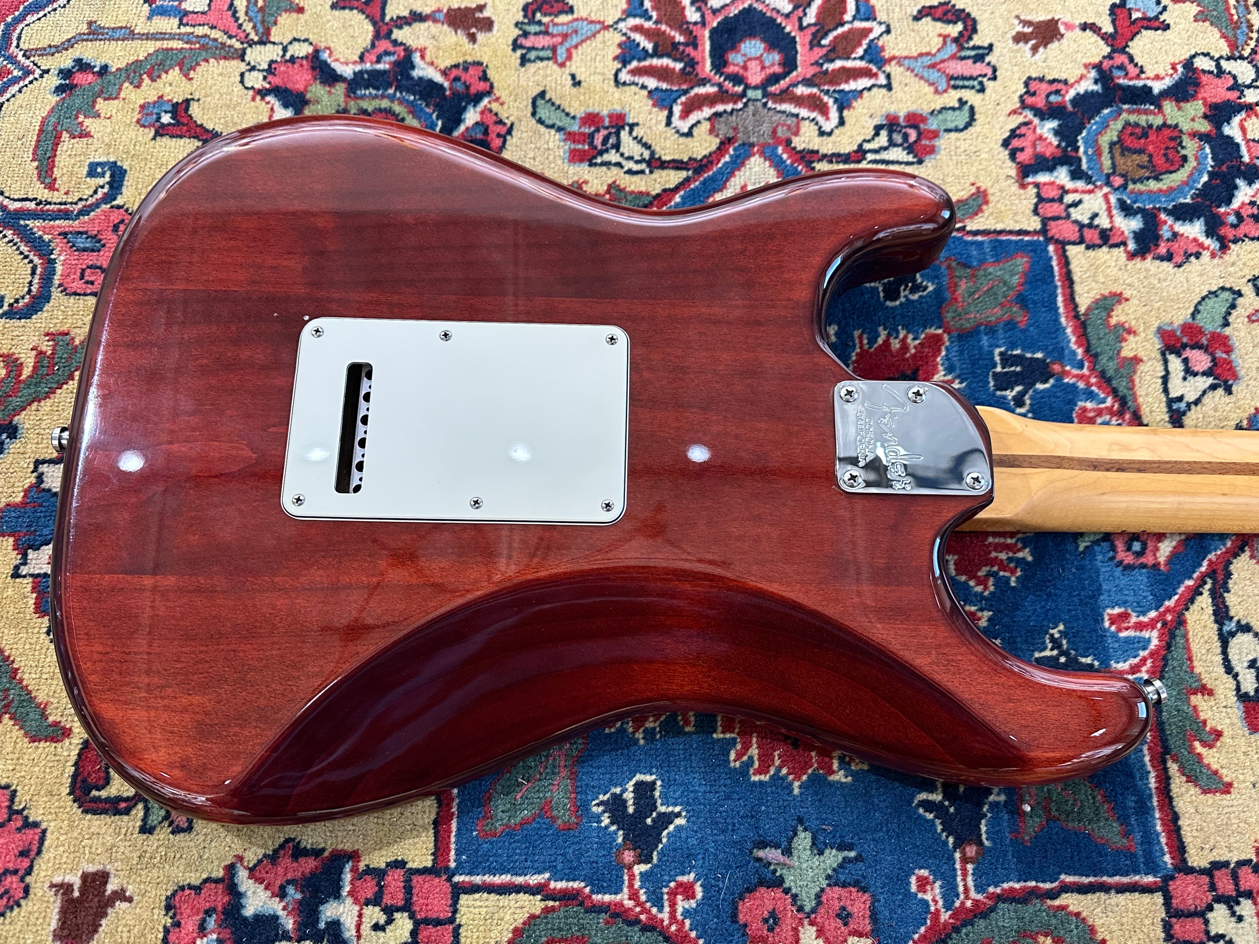 Fender American Select Stratocaster 2012 Dark Cherry Burst
