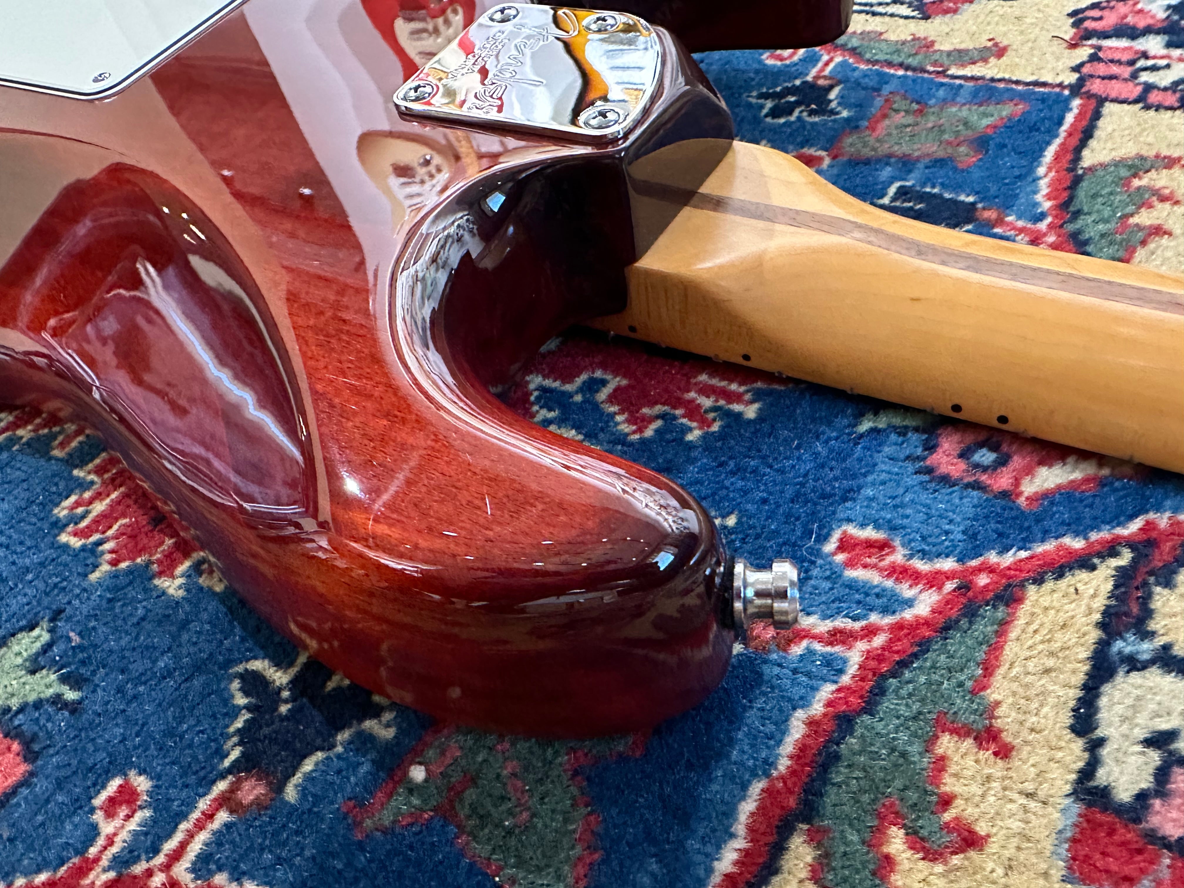 Fender American Select Stratocaster 2012 Dark Cherry Burst