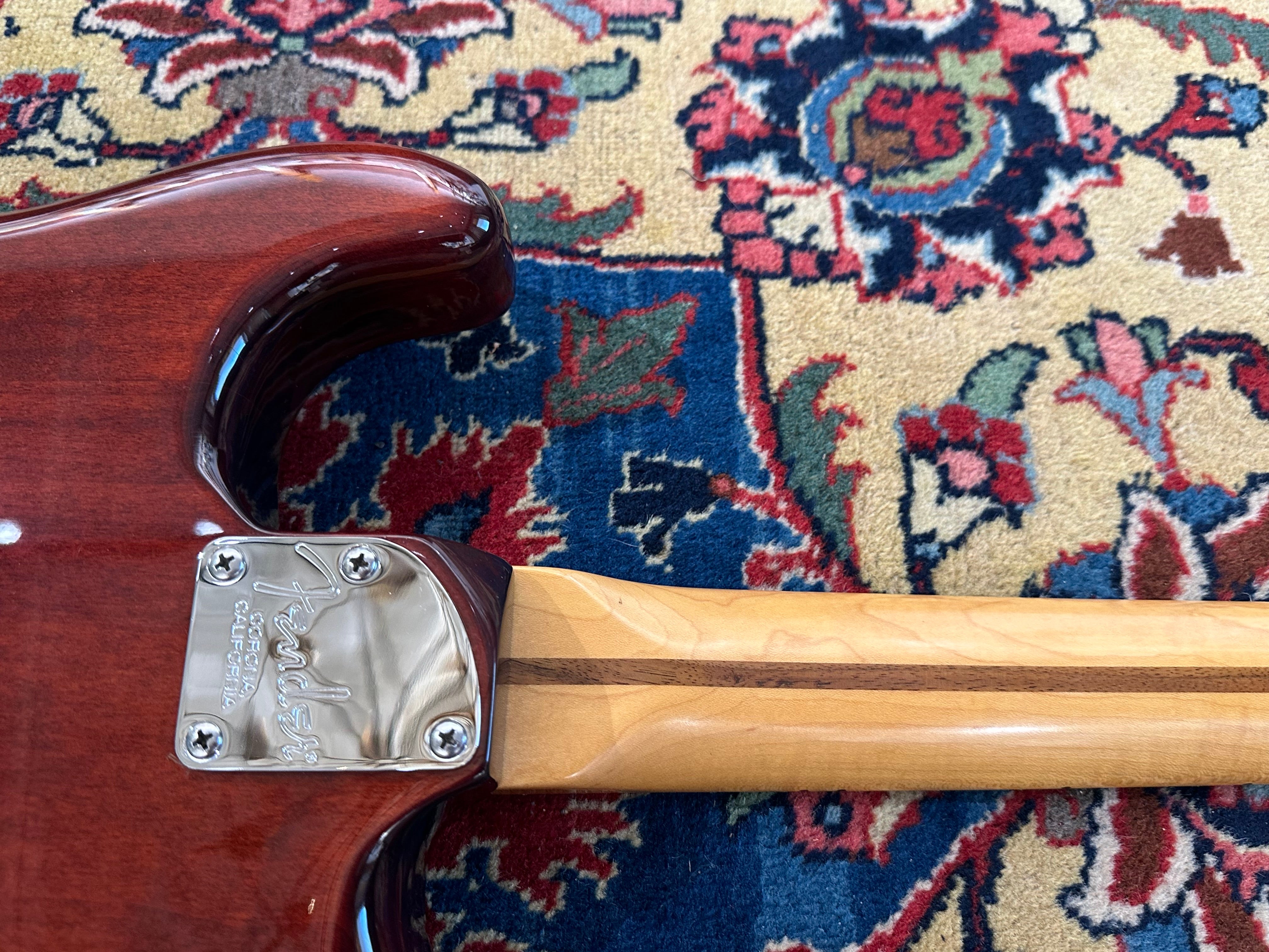 Fender American Select Stratocaster 2012 Dark Cherry Burst