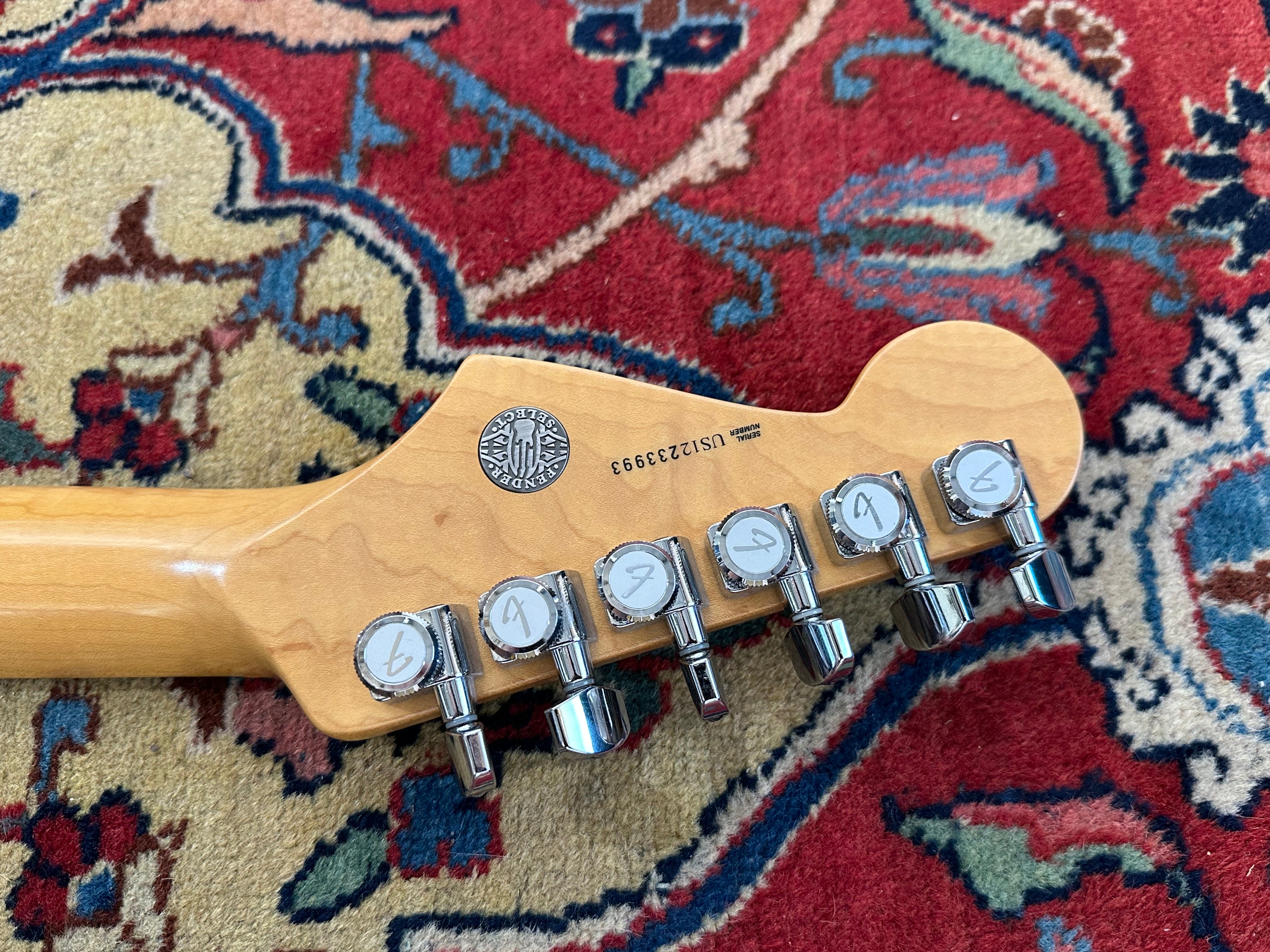 Fender American Select Stratocaster 2012 Dark Cherry Burst