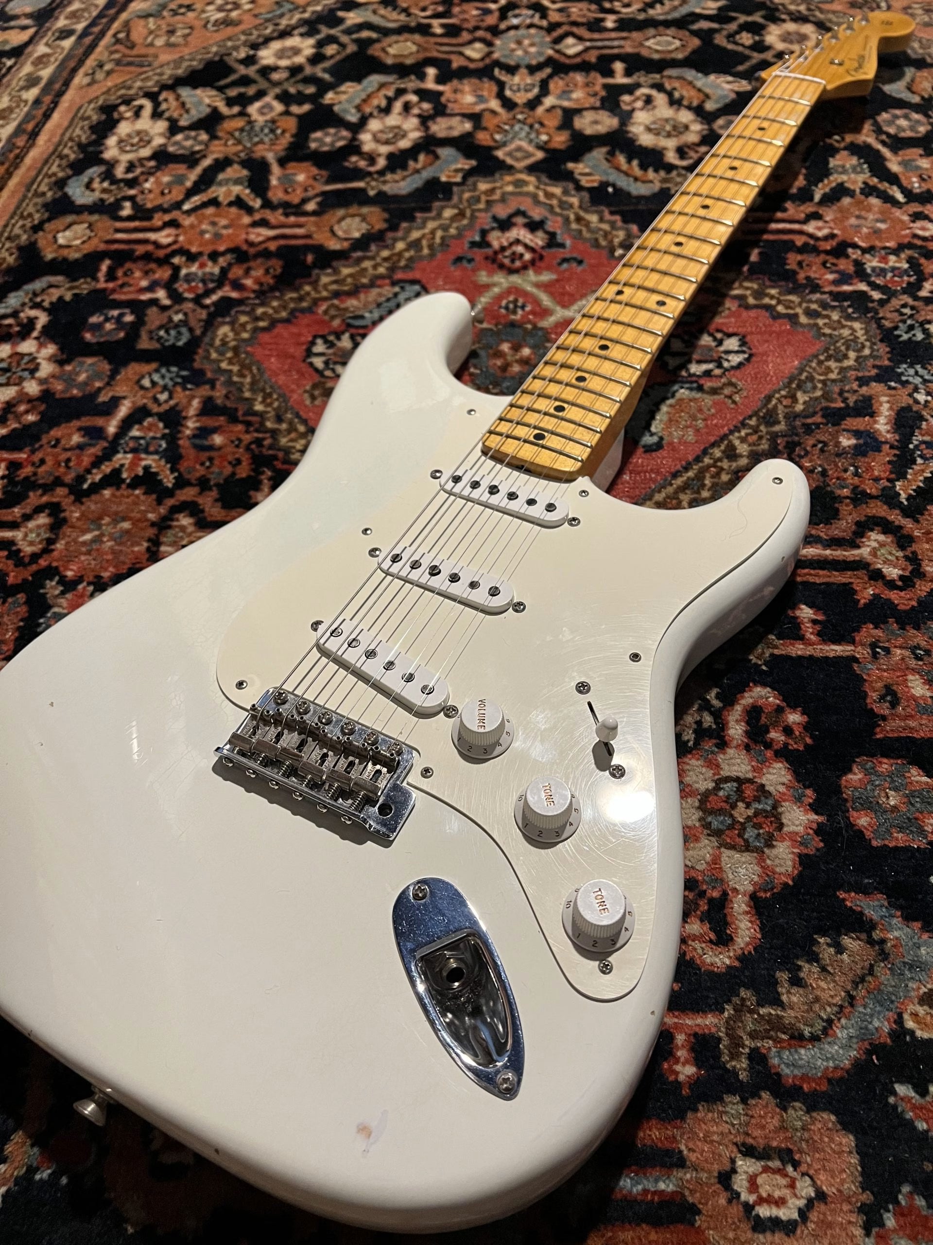 Fender Custom Shop '57 C-shape neck Journeyman Stratocaster 2019 Olympic White