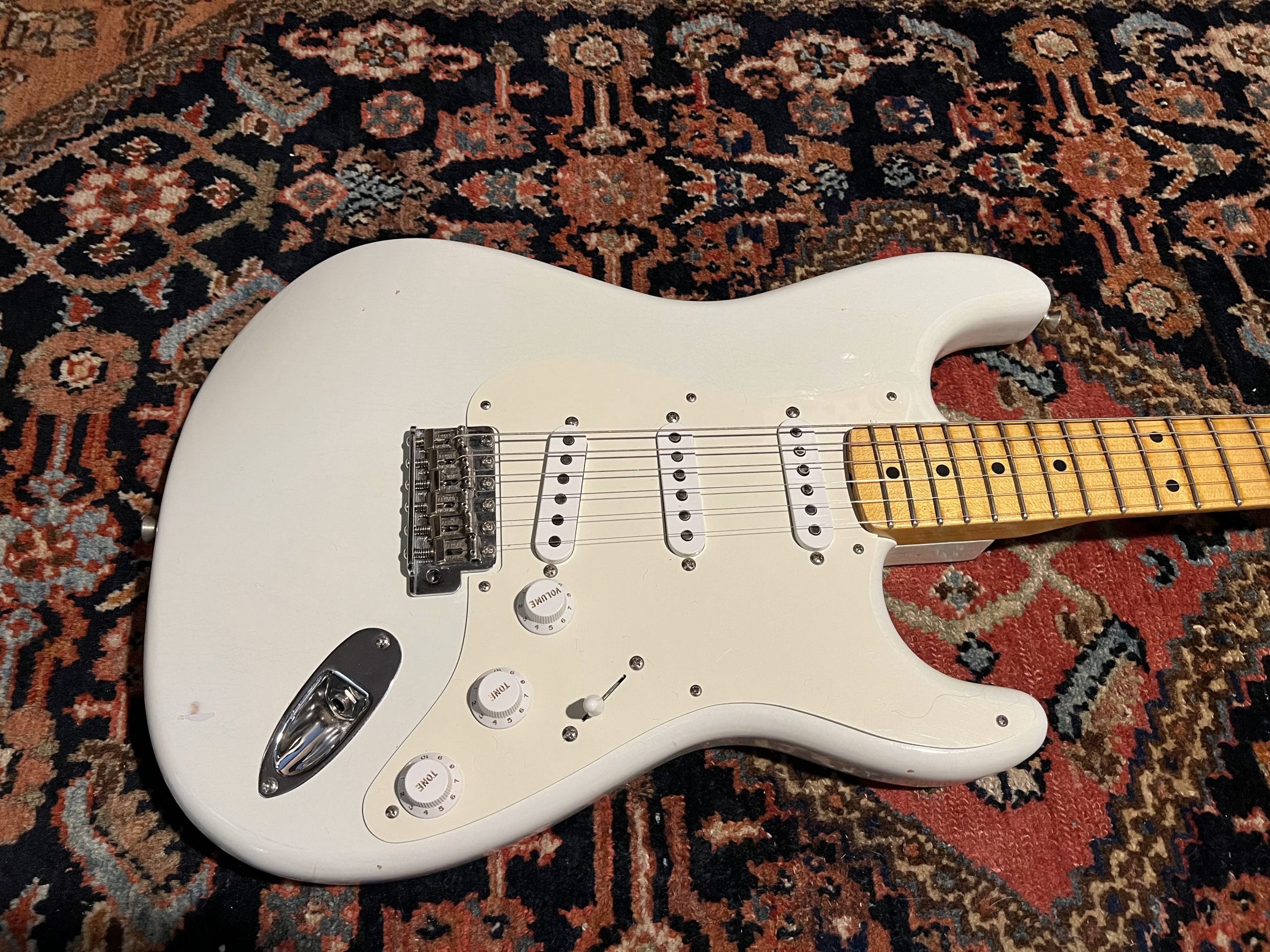 Fender Custom Shop '57 C-shape neck Journeyman Stratocaster 2019 Olympic White