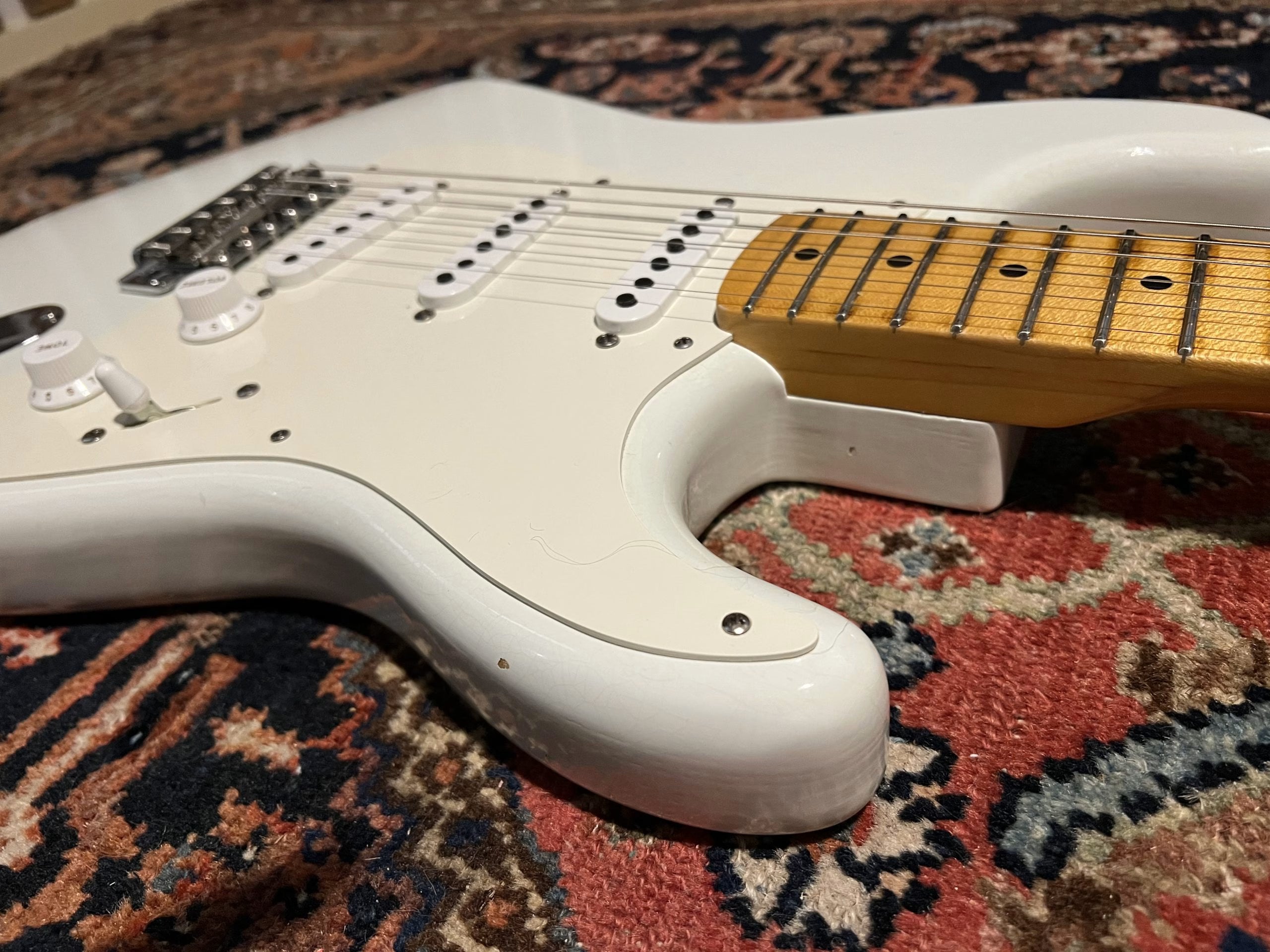 Fender Custom Shop '57 C-shape neck Journeyman Stratocaster 2019 Olympic White