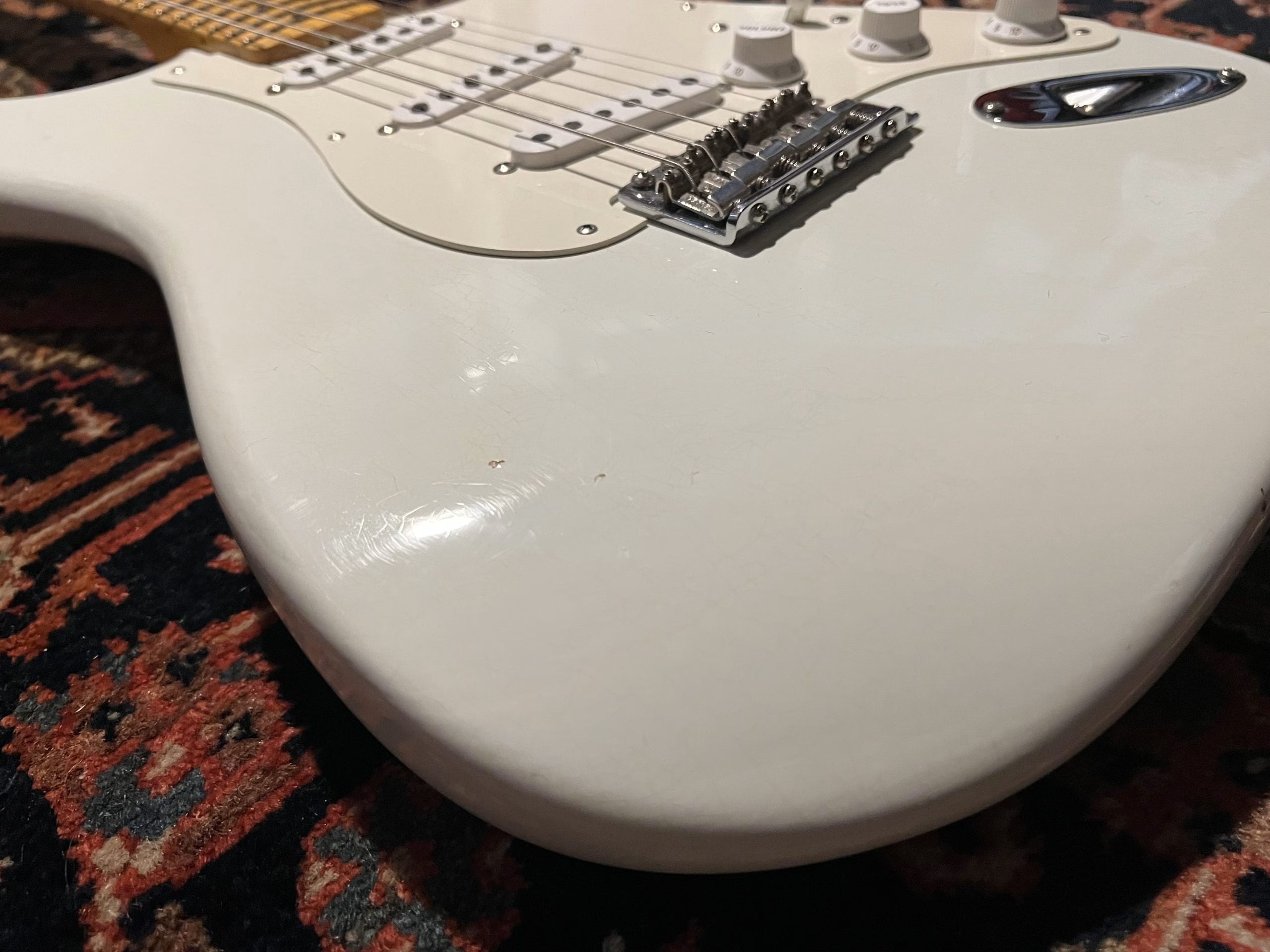 Fender Custom Shop '57 C-shape neck Journeyman Stratocaster 2019 Olympic White