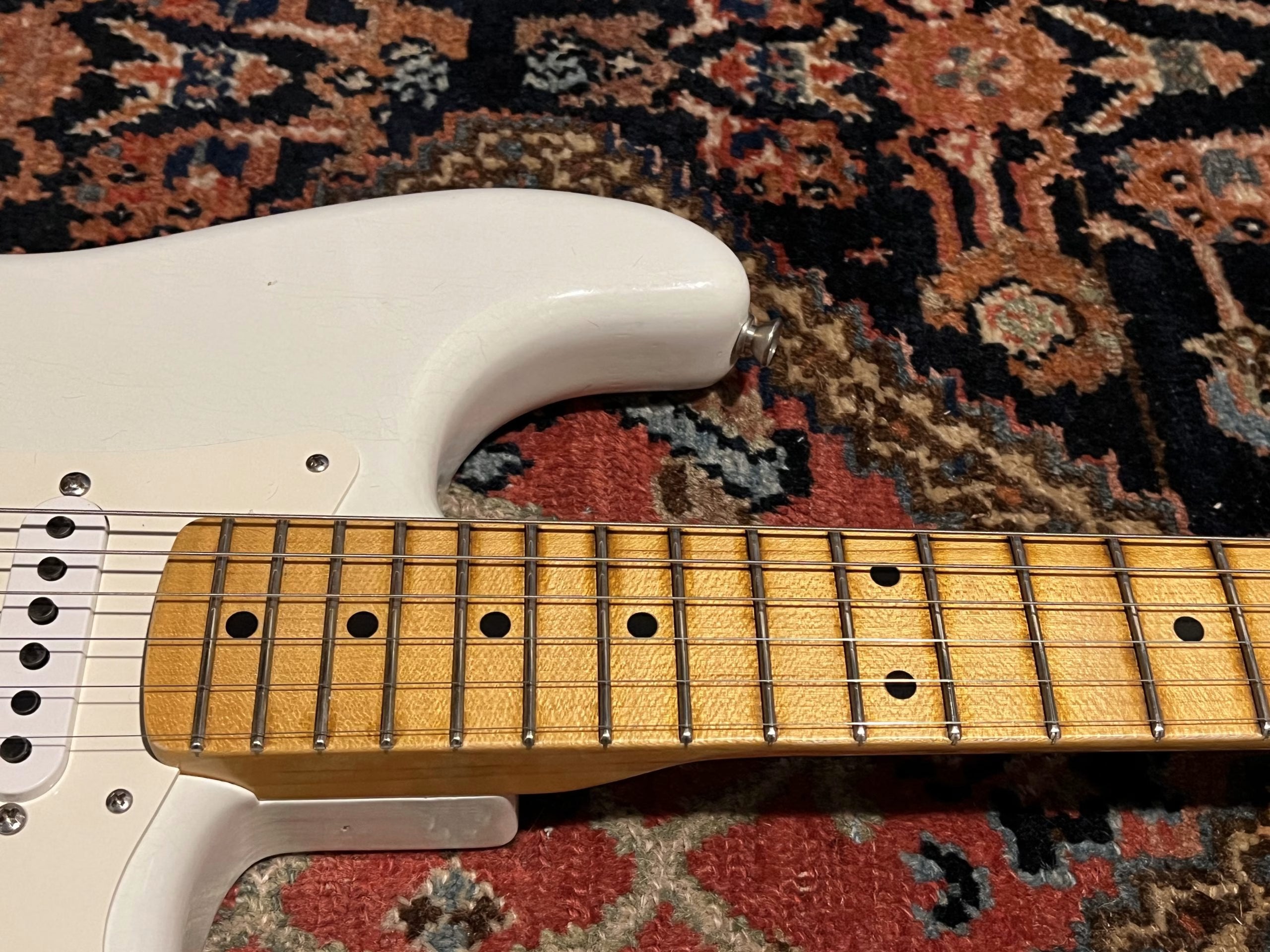 Fender Custom Shop '57 C-shape neck Journeyman Stratocaster 2019 Olympic White