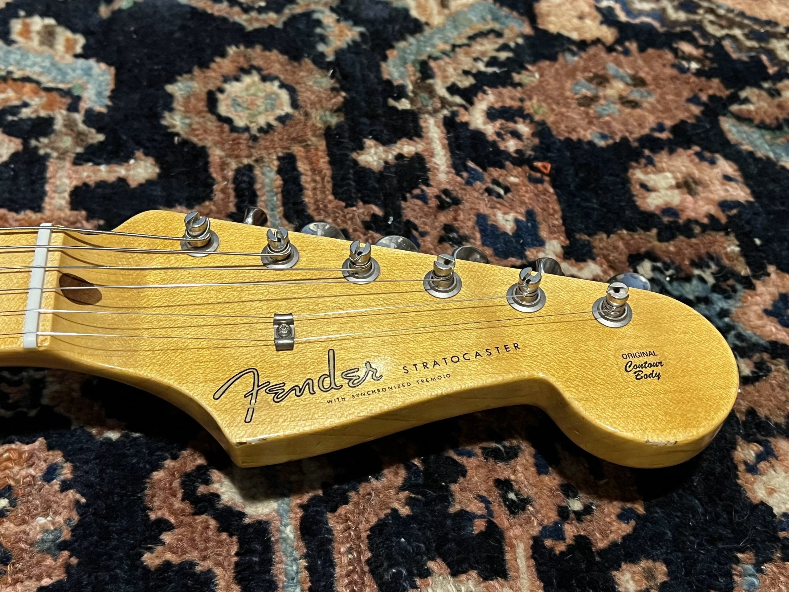 Fender Custom Shop '57 C-shape neck Journeyman Stratocaster 2019 Olympic White