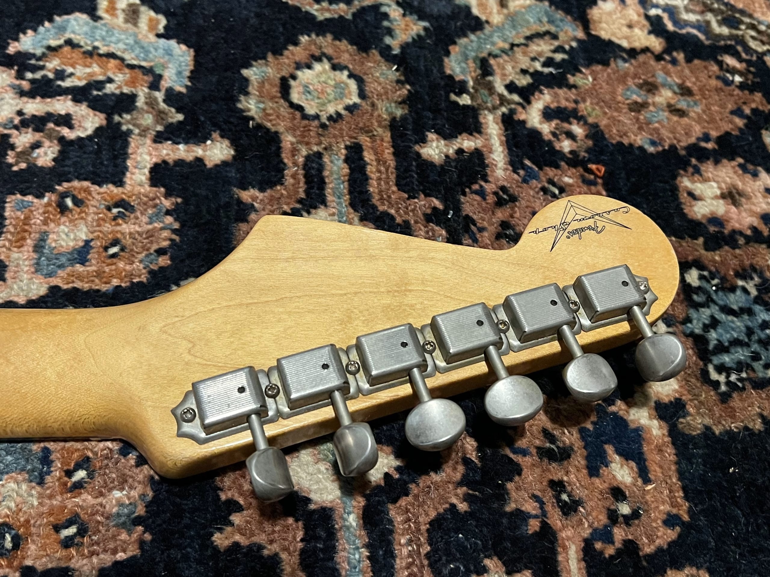 SOLD - 2004 Fender Custom Shop 65 Relic Stratocaster Lake Placid Blue