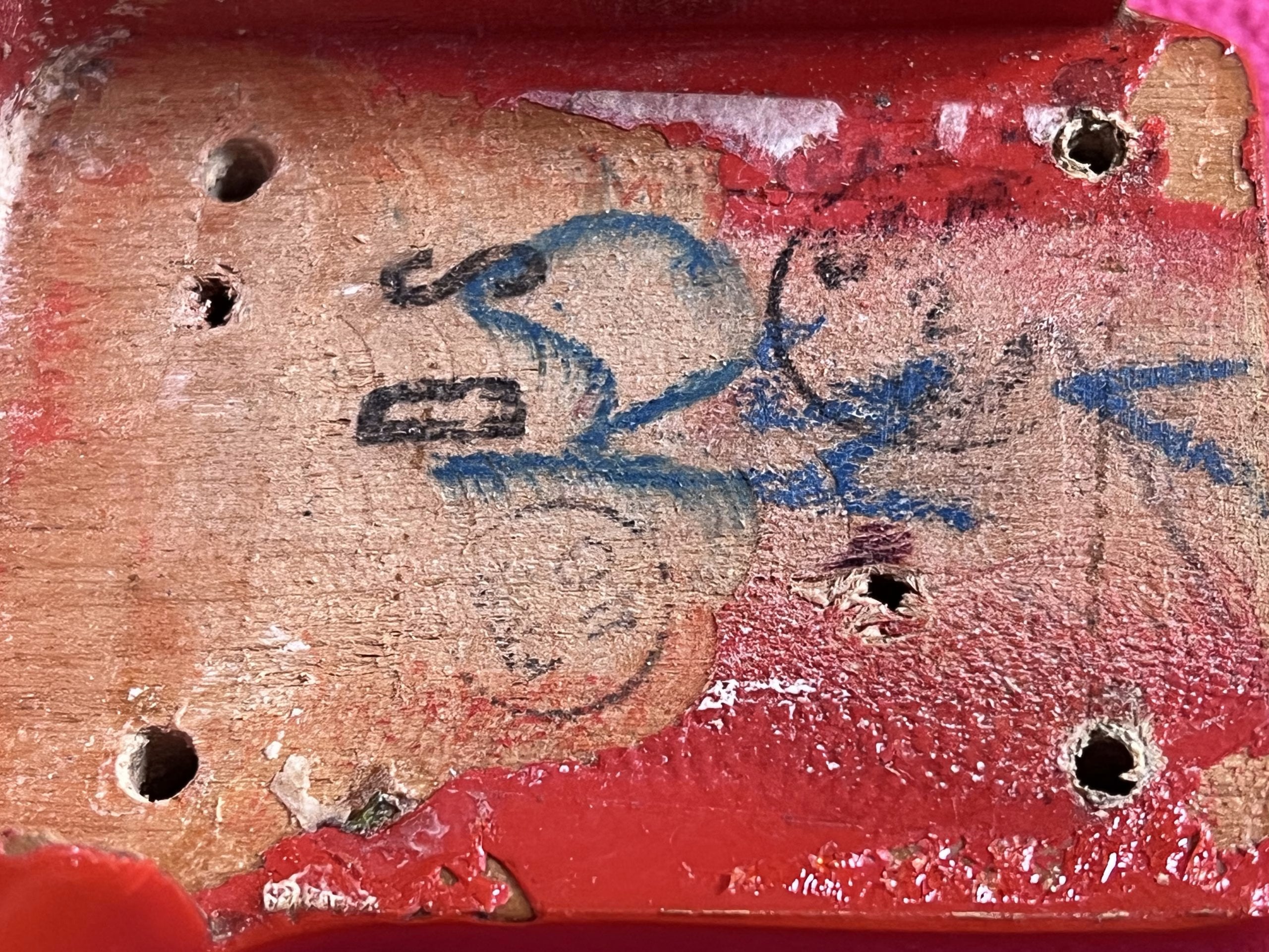 SOLD - 1982 Vintage Reissue '57 Stratocaster Fiesta Red