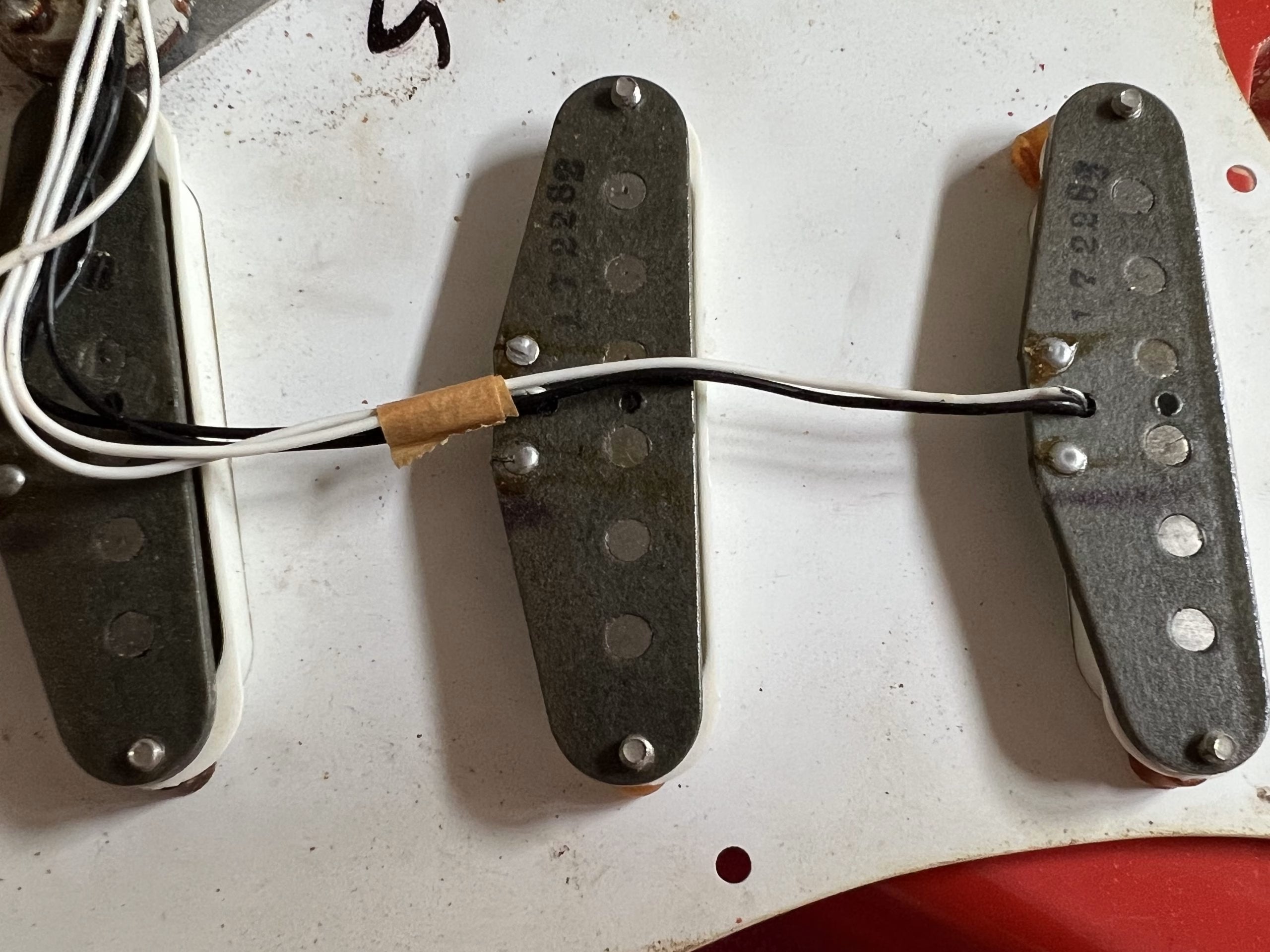 SOLD - 1982 Vintage Reissue '57 Stratocaster Fiesta Red