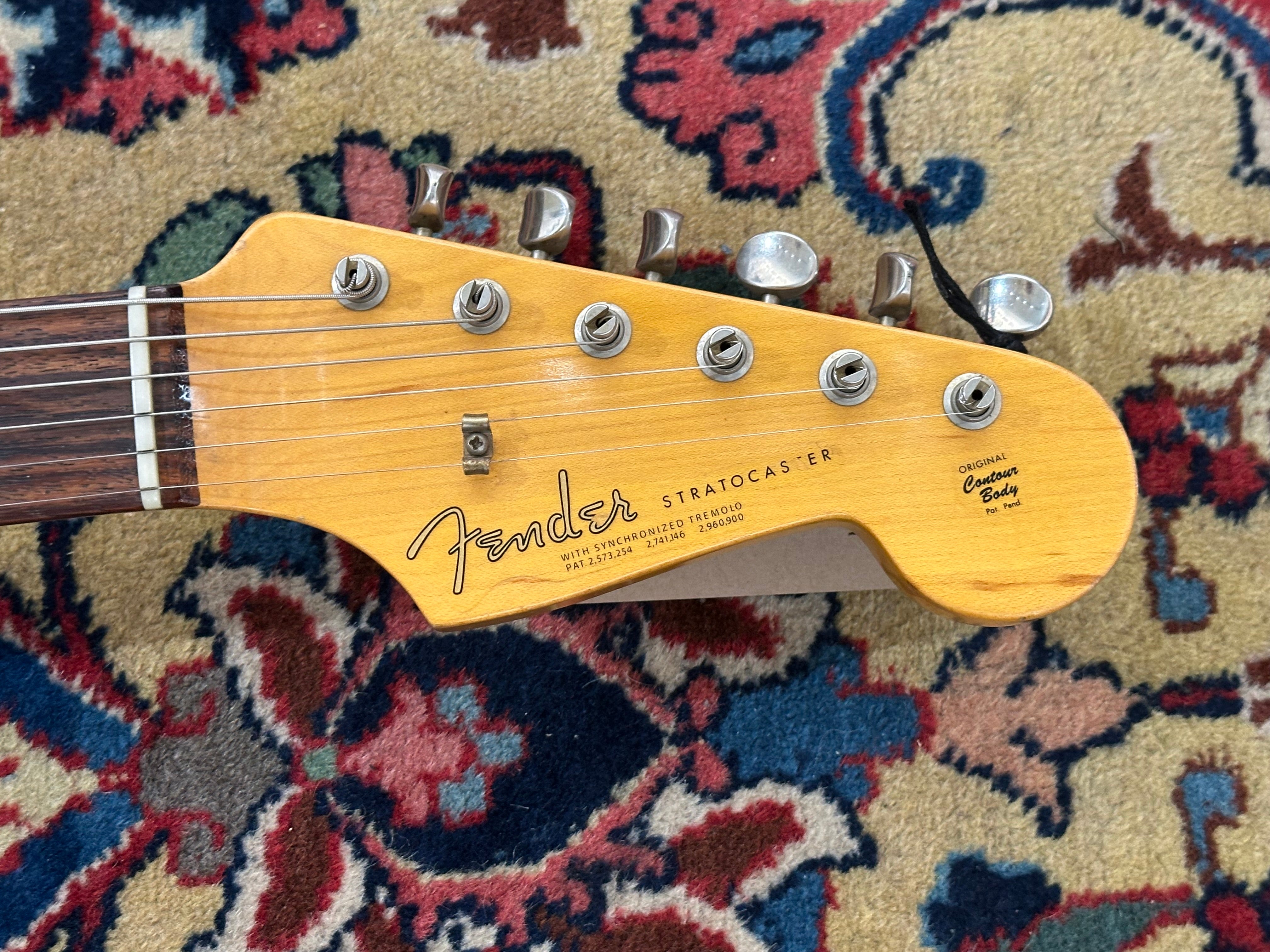 Fender Custom Shop '63 Relic Josefina Campos pickups Stratocaster 2017 Black