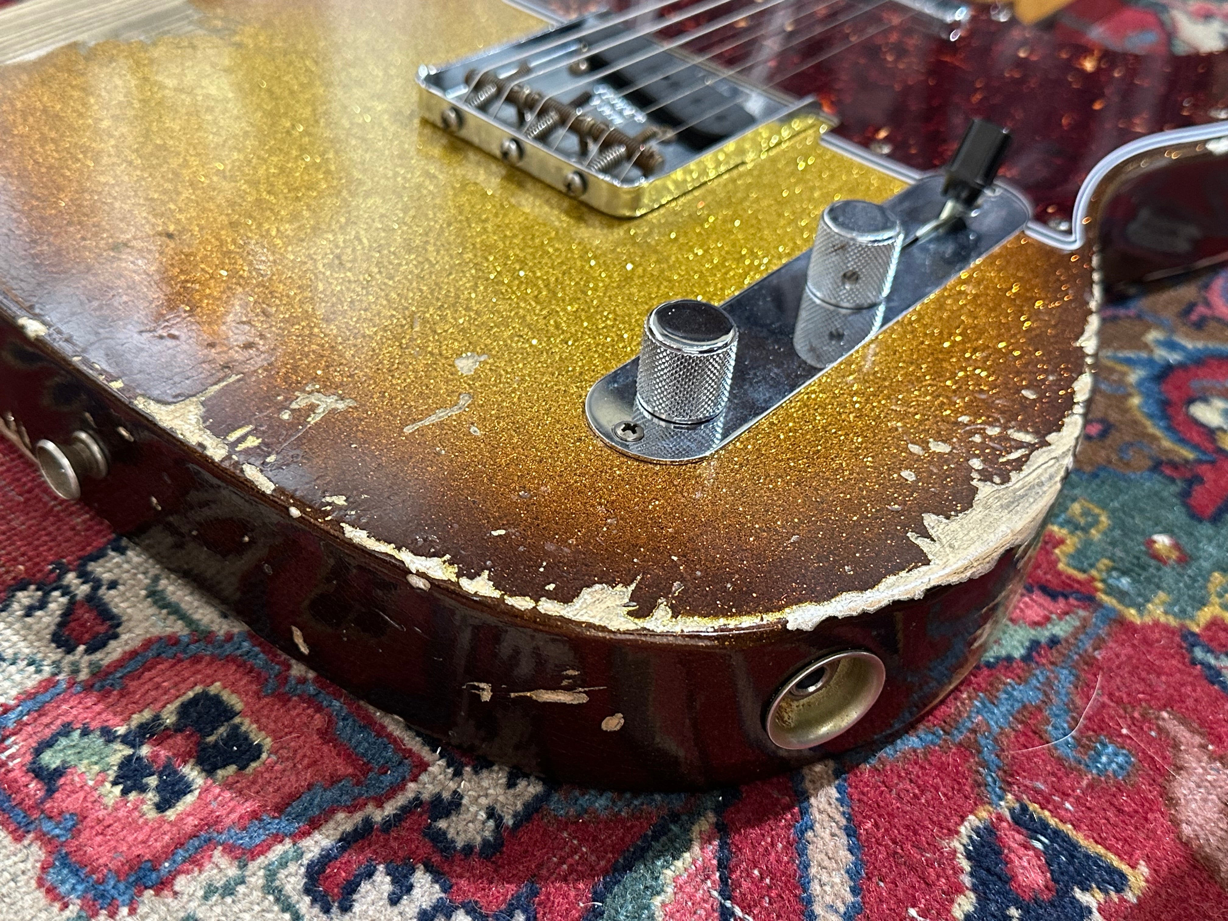 Fender Custom Shop '63 Heavy Relic Telecaster 2021 Sparkle Sunburst