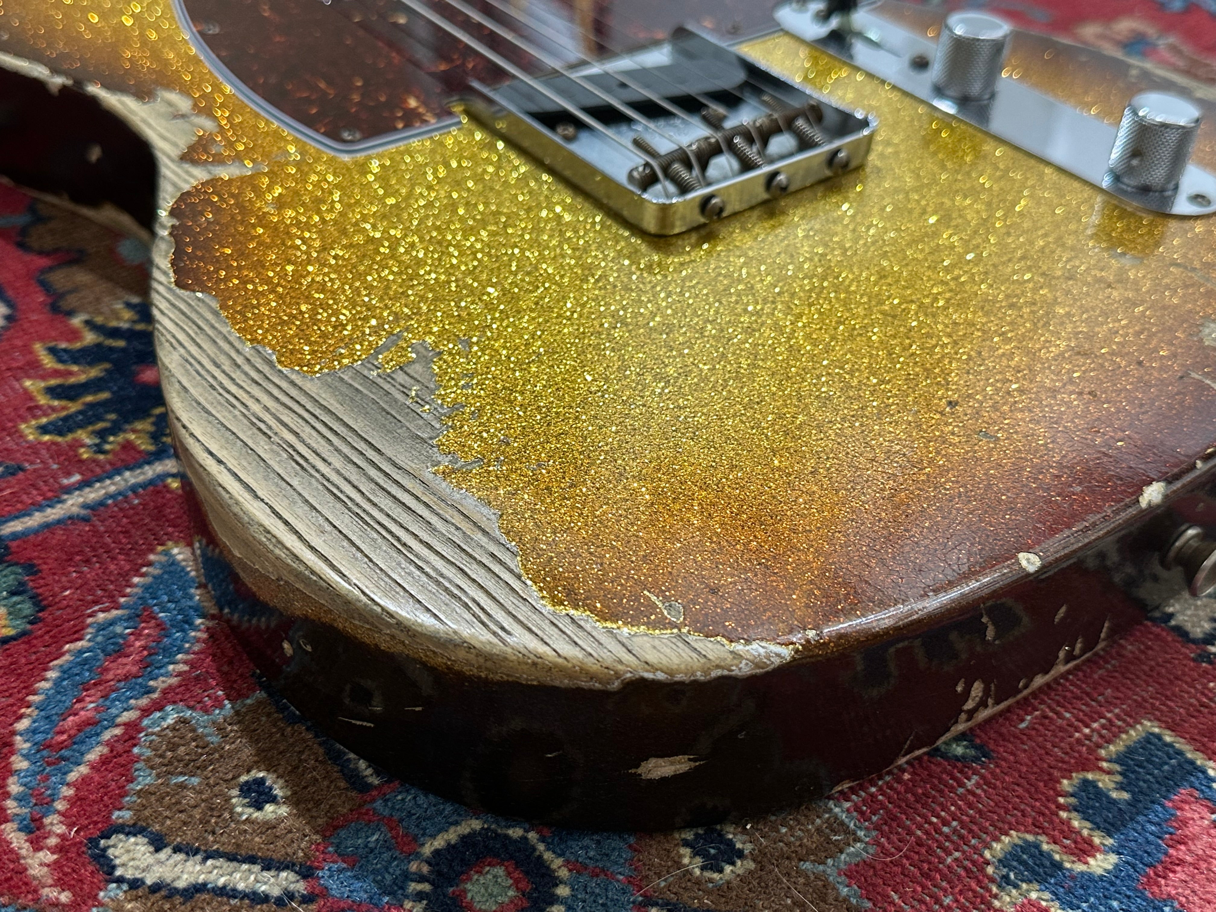 Fender Custom Shop '63 Heavy Relic Telecaster 2021 Sparkle Sunburst