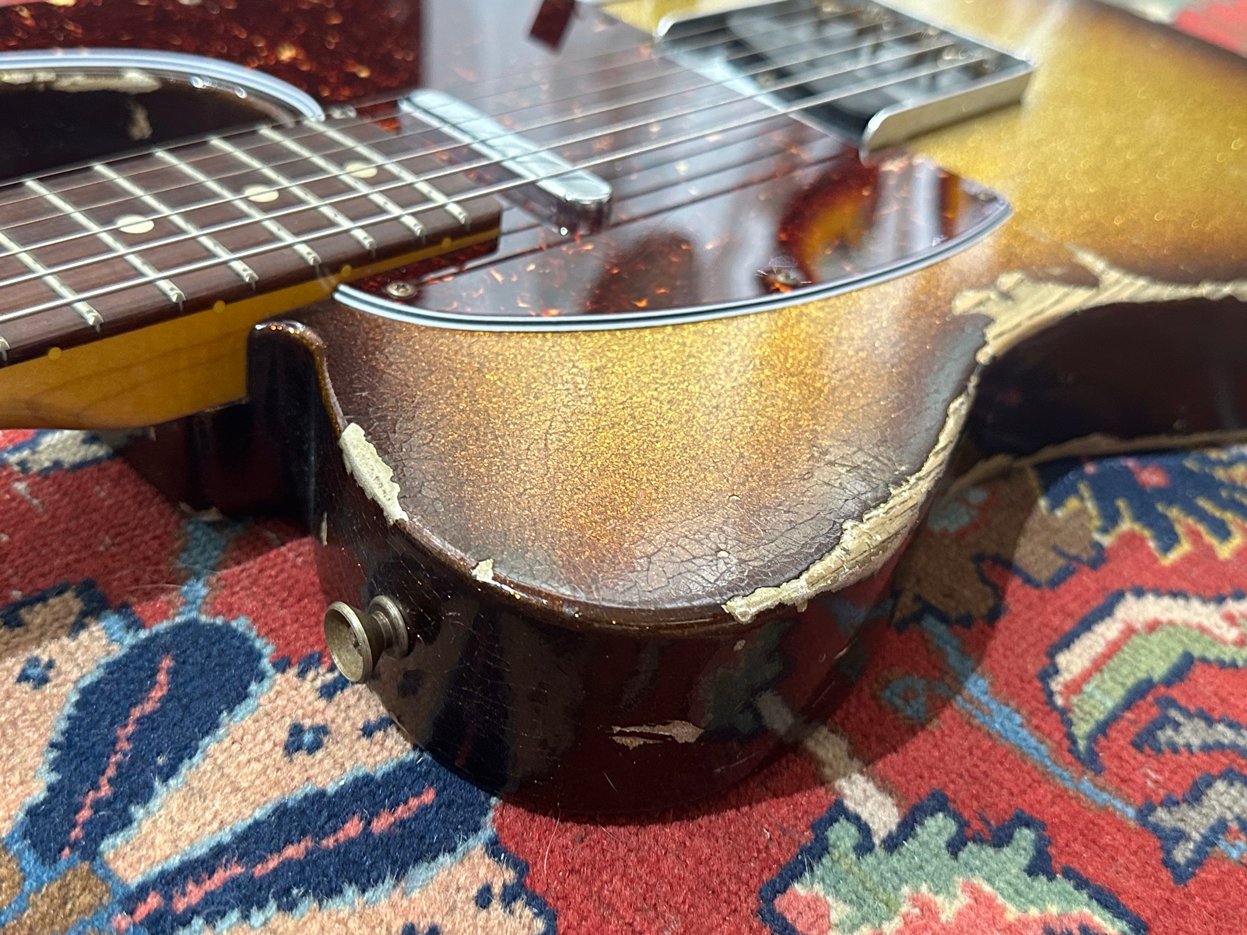 Fender Custom Shop '63 Heavy Relic Telecaster 2021 Sparkle Sunburst
