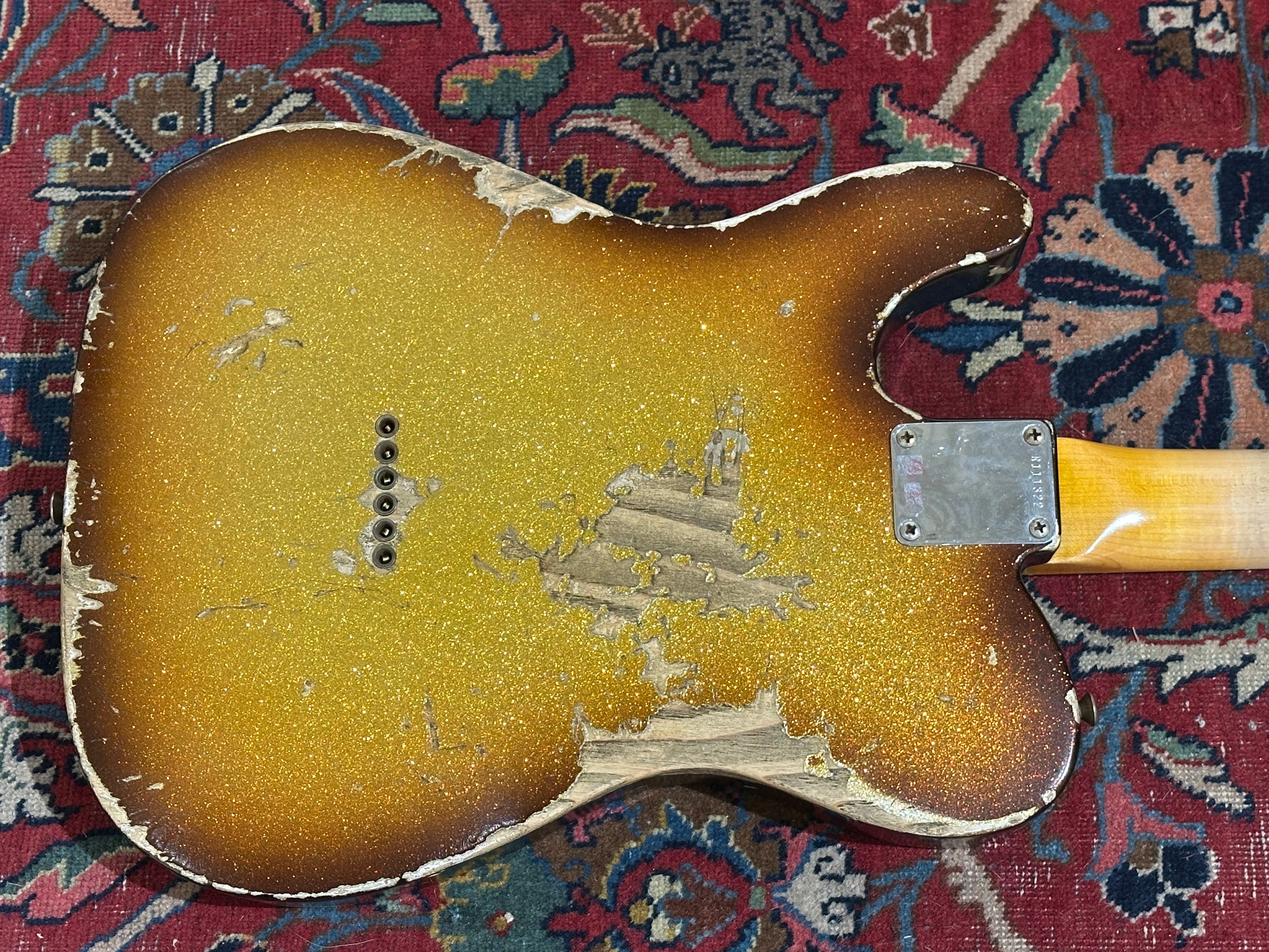 Fender Custom Shop '63 Heavy Relic Telecaster 2021 Sparkle Sunburst