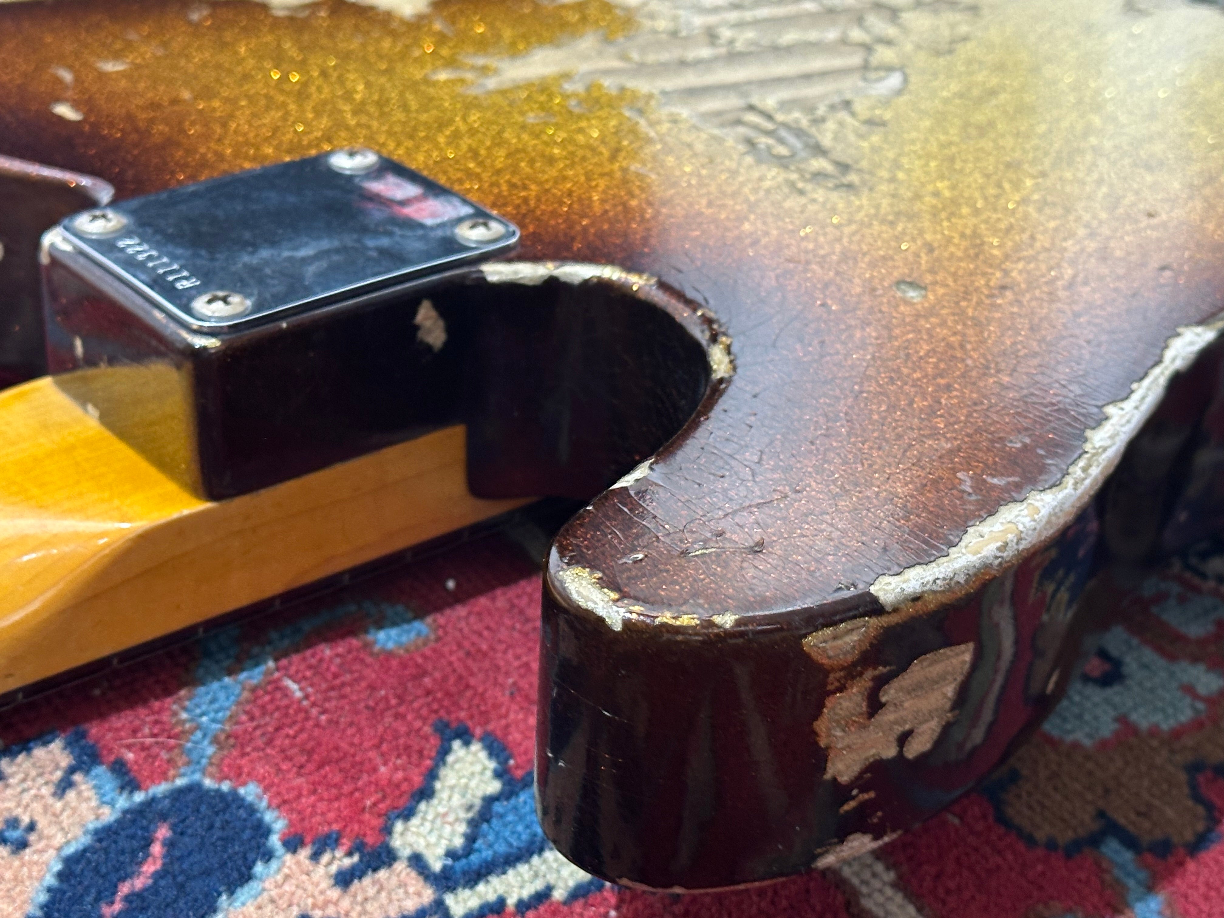 Fender Custom Shop '63 Heavy Relic Telecaster 2021 Sparkle Sunburst