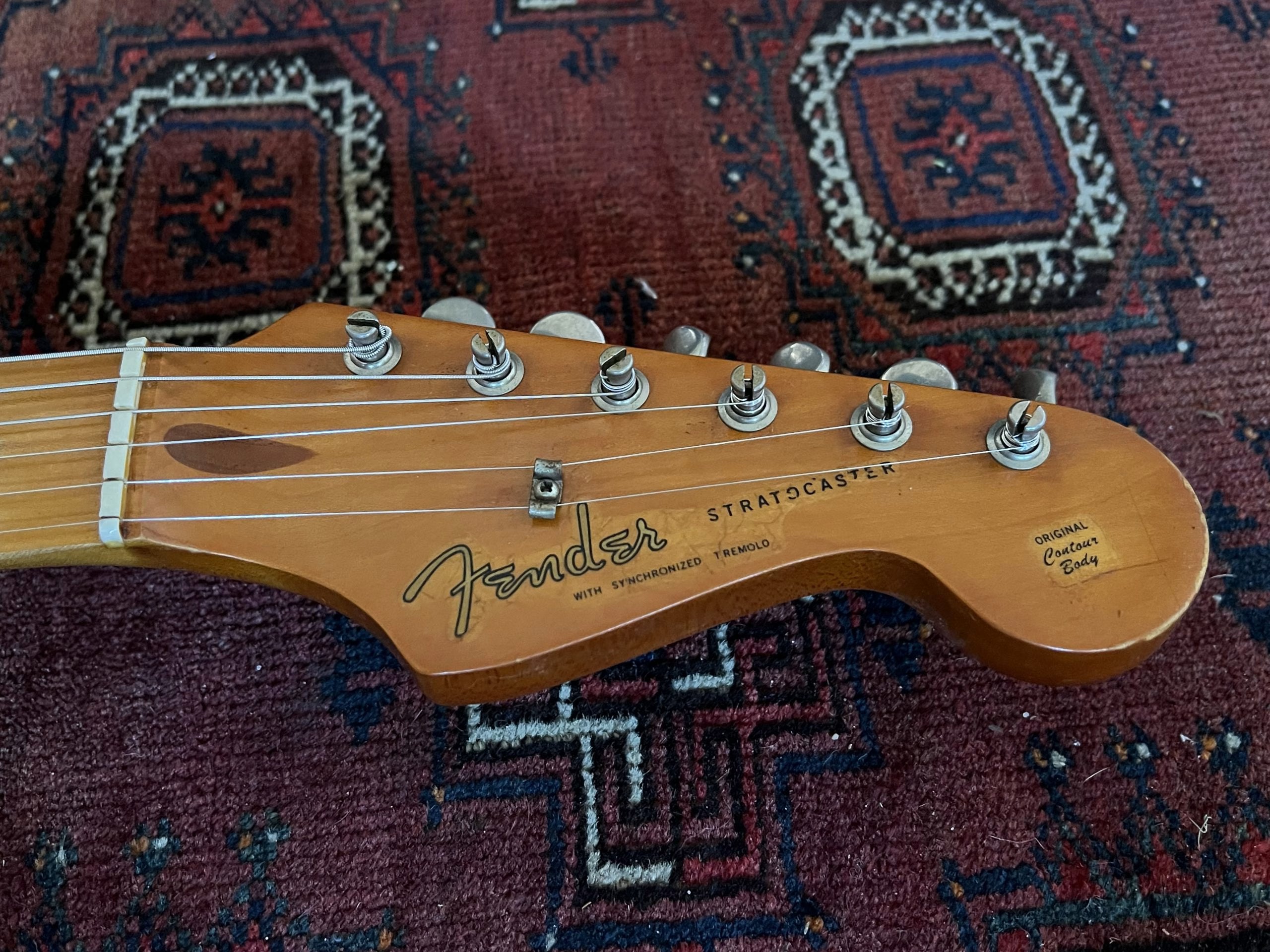 SOLD - 1982 Vintage Reissue '57 Stratocaster Fiesta Red