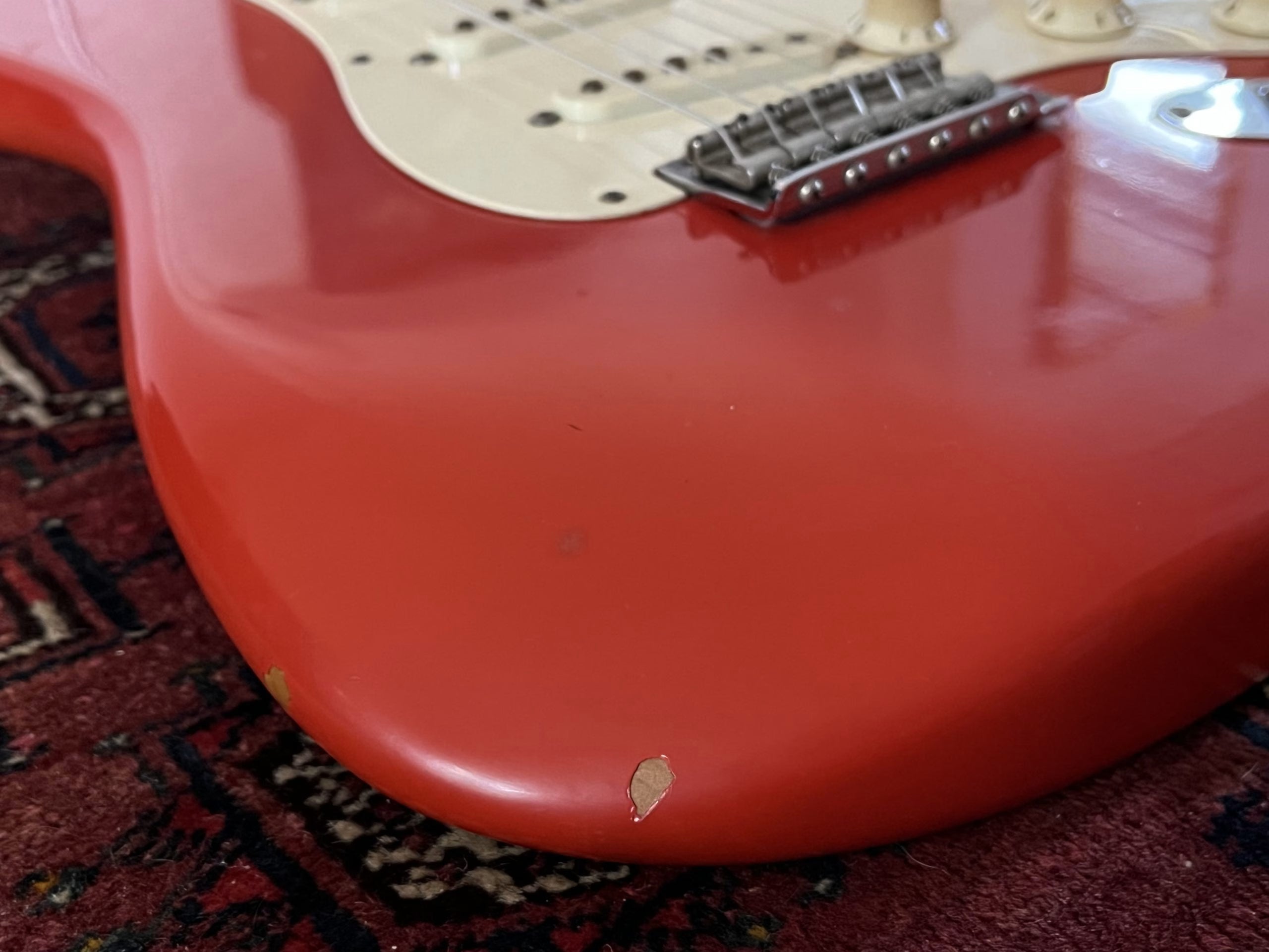 SOLD - 1982 Vintage Reissue '57 Stratocaster Fiesta Red