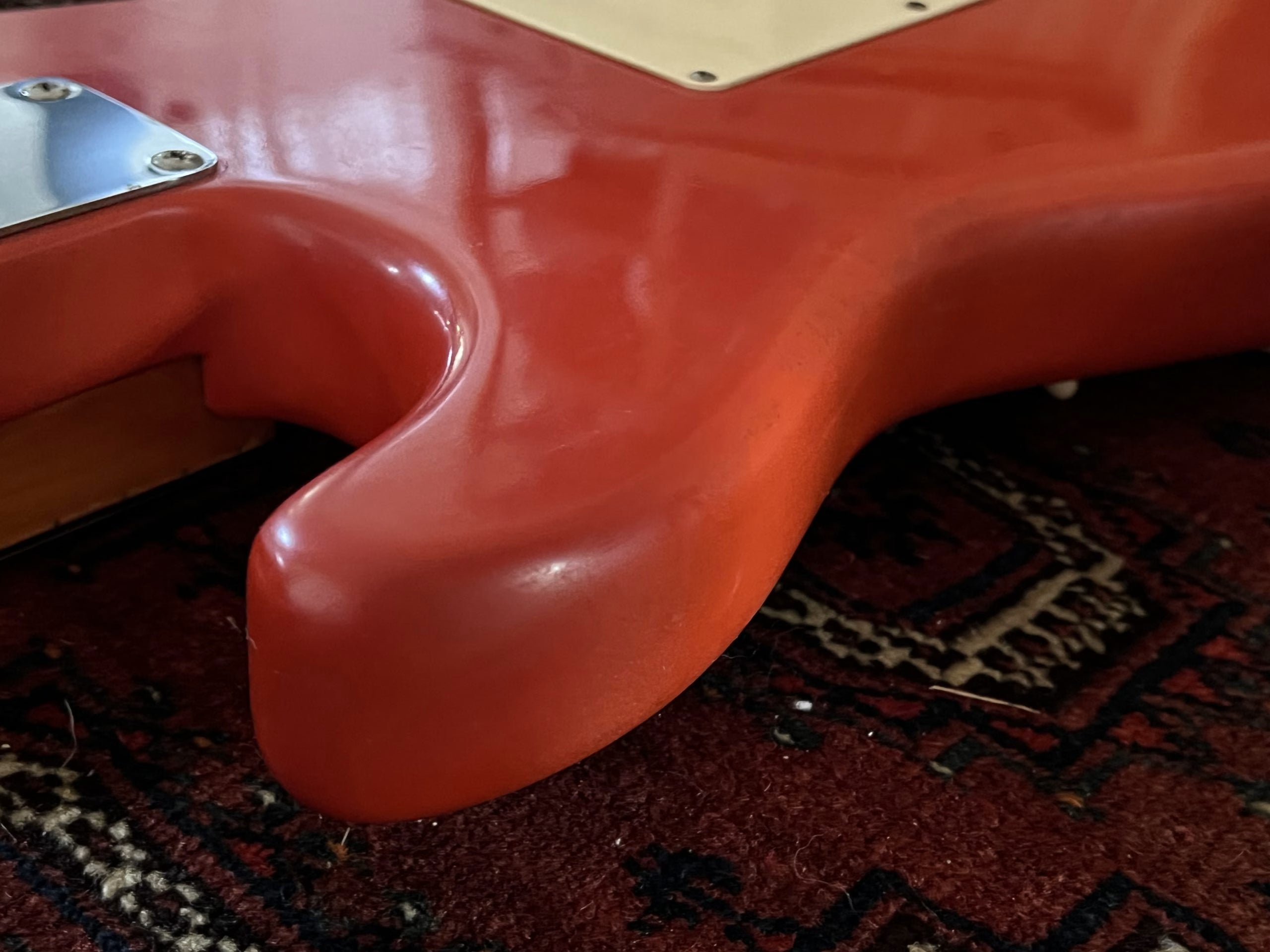 SOLD - 1982 Vintage Reissue '57 Stratocaster Fiesta Red