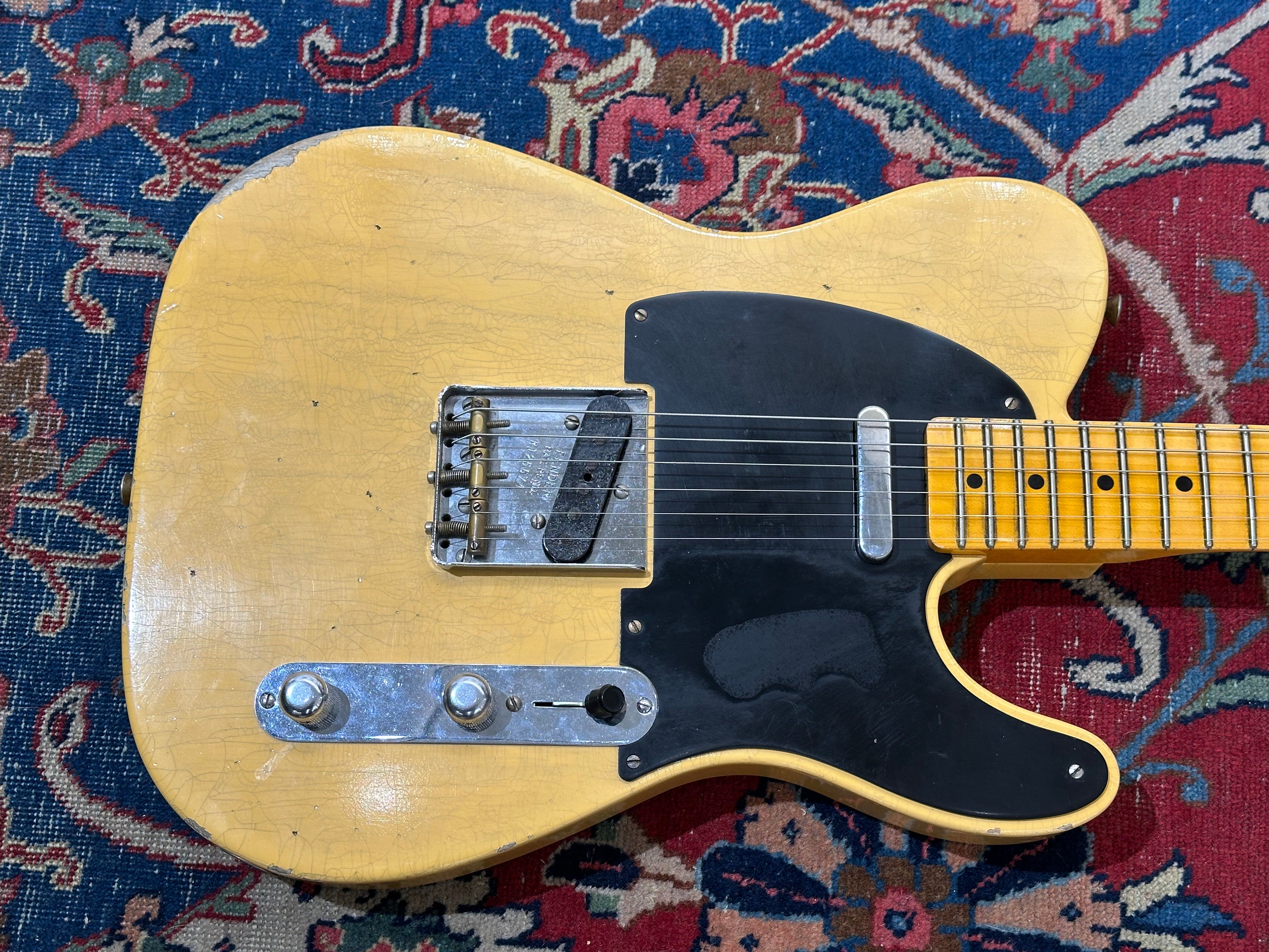 Fender Custom Shop '52 Relic Telecaster 2023 Nocaster Blonde