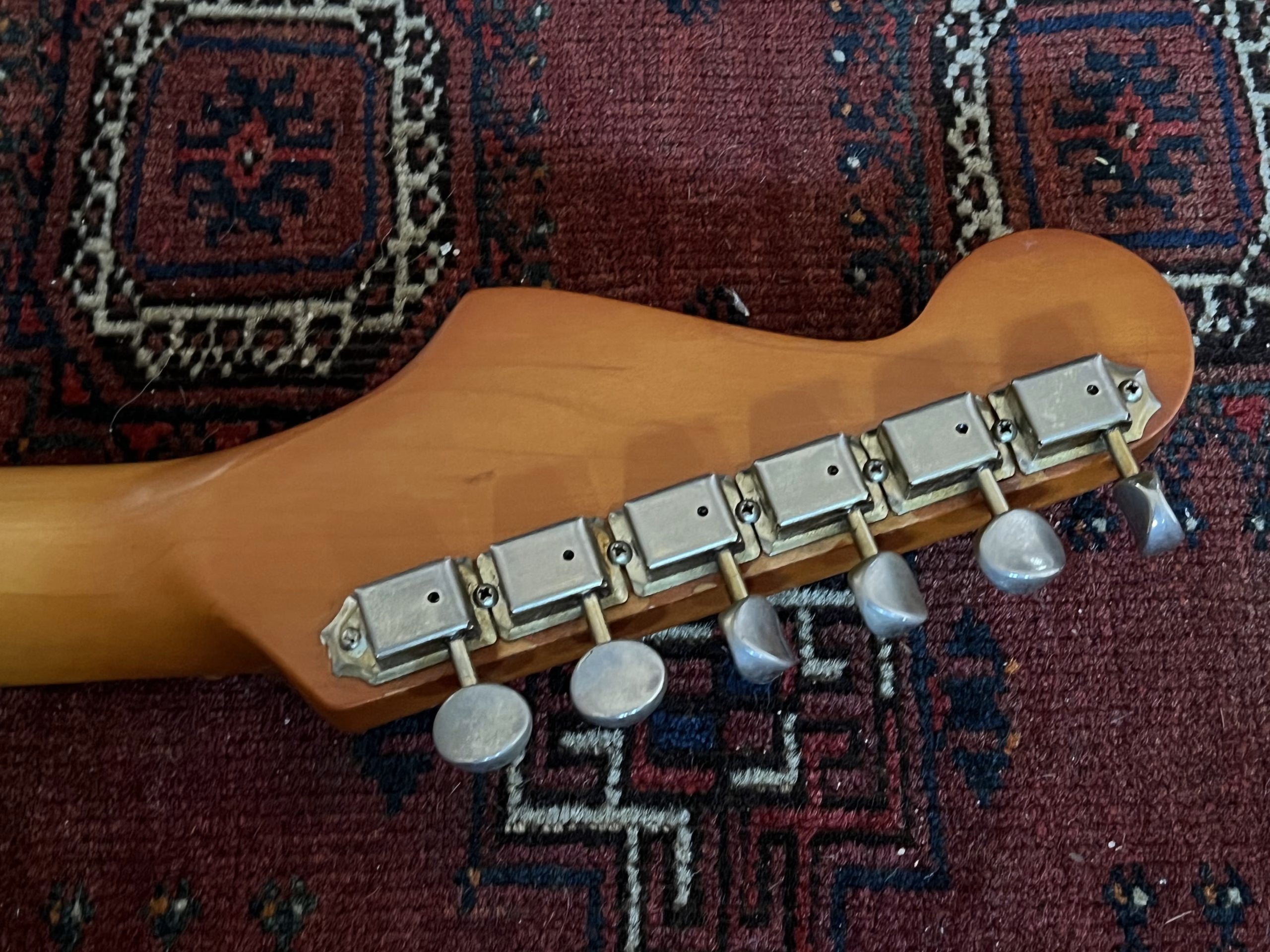 SOLD - 1982 Vintage Reissue '57 Stratocaster Fiesta Red