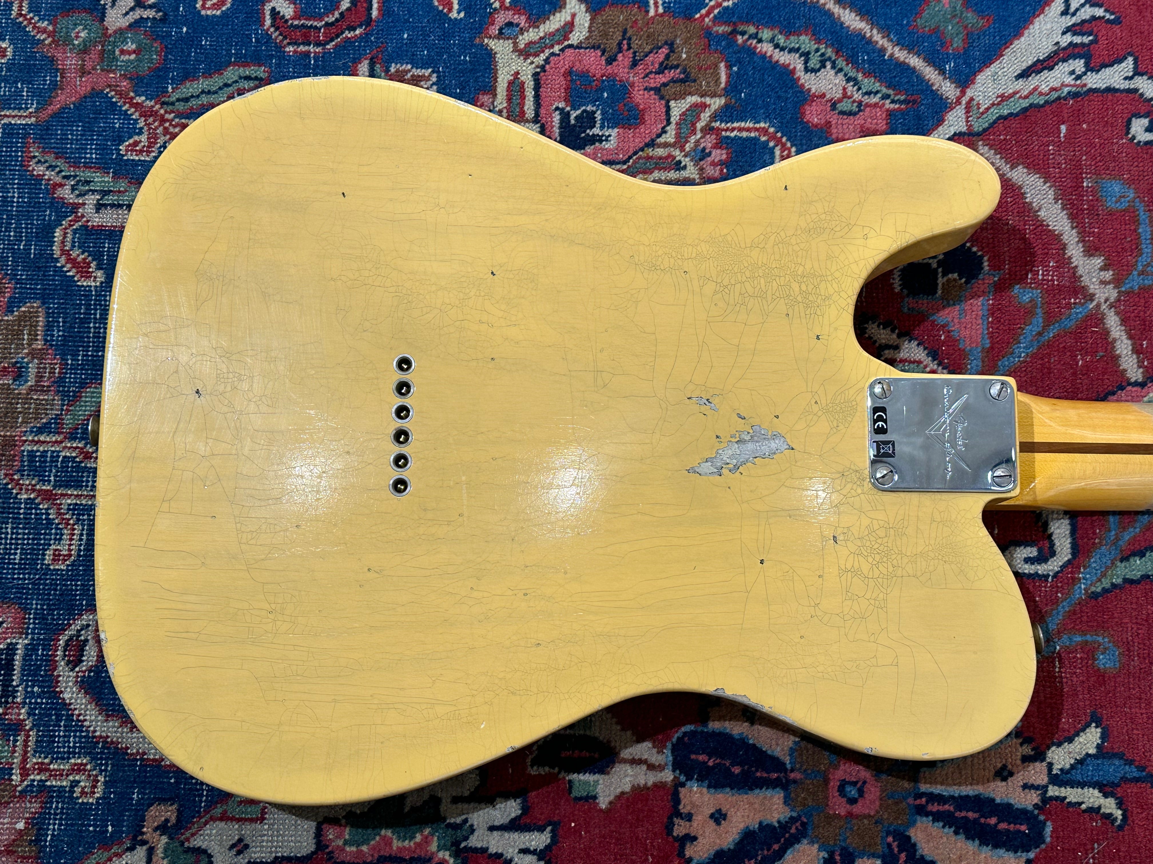 Fender Custom Shop '52 Relic Telecaster 2023 Nocaster Blonde